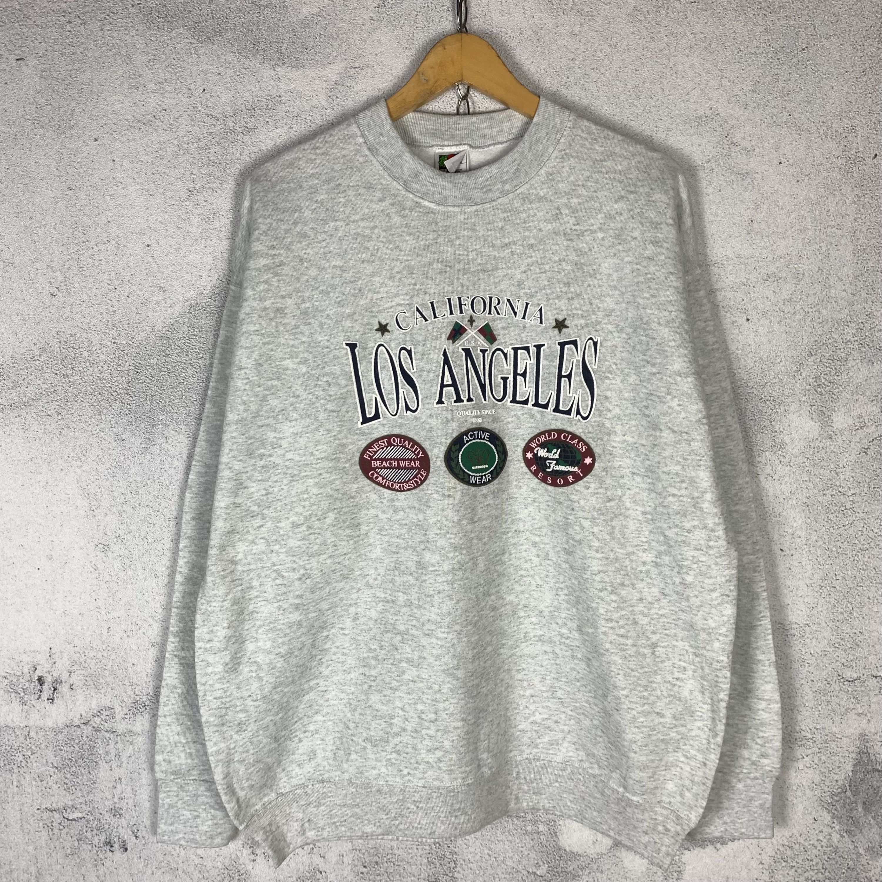 Vintage Vintage California Los Angeles Sweatshirt Crewneck Size US XL / EU 56 / 4 - 1 Thumbnail