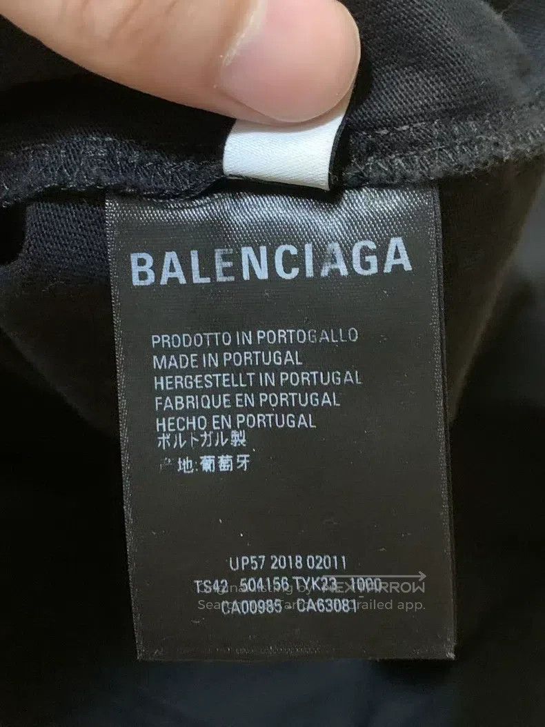 Balenciaga Balenciaga Logo Short Sleeve Size US XS / EU 42 / 0 - 5 Thumbnail