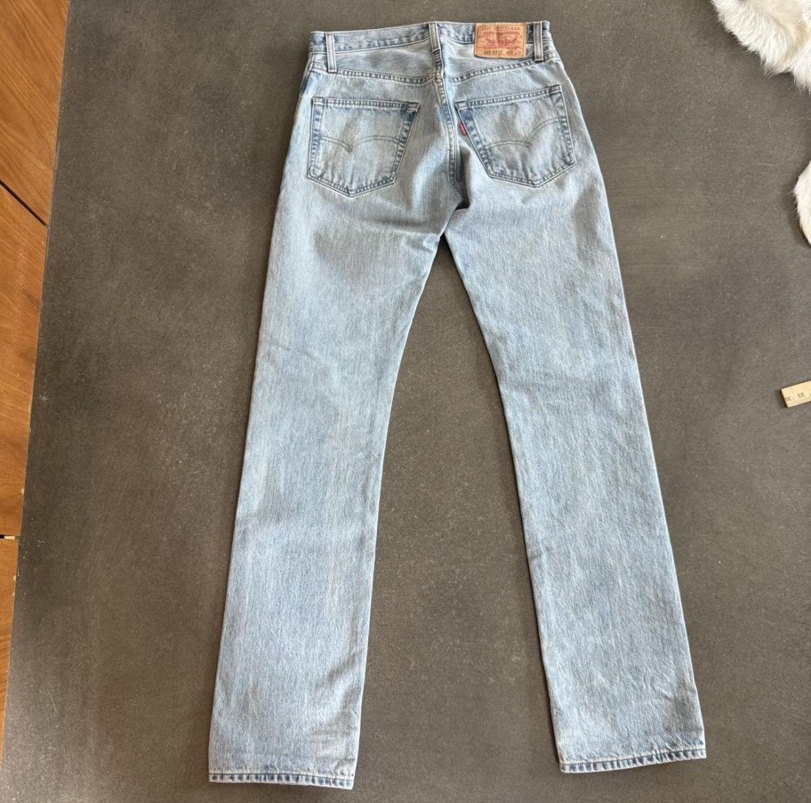 Levi's Mens 1967 505 slow drag levis jeans Size US 30 / EU 46 - 5 Thumbnail