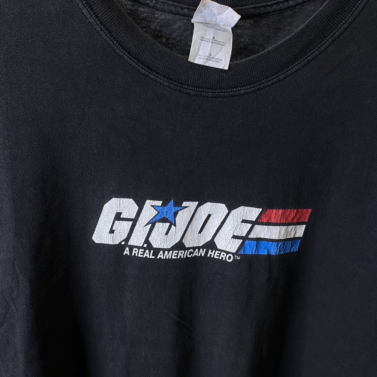Vintage Vintage 2000s GI Joe Movie Promo T Shirt Faded Black Size US L / EU 52-54 / 3 - 2 Thumbnail