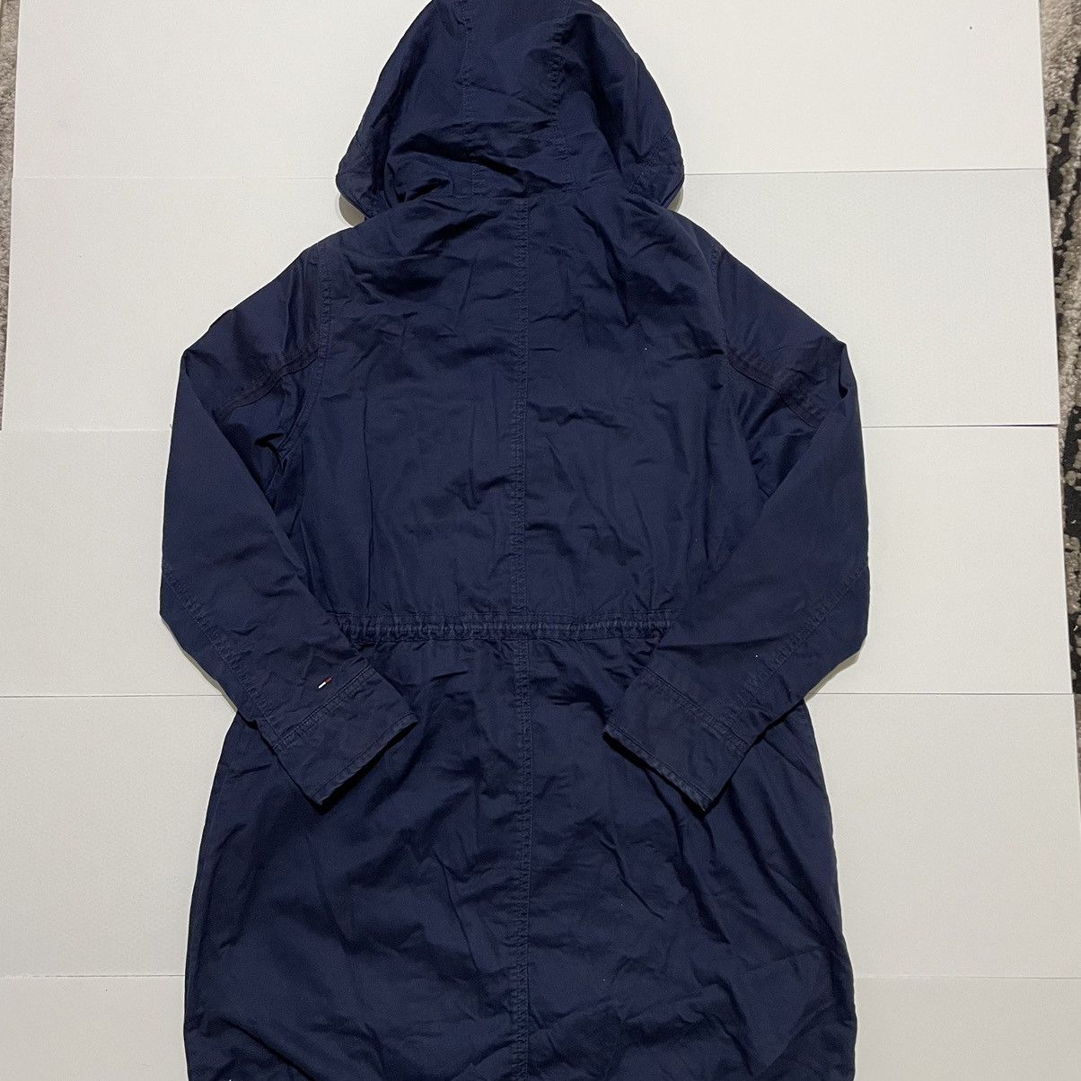 Tommy Hilfiger Hilfiger Denim Blue Women's Lightweight Waterproof Jacket Size S / US 4 / IT 40 - 8 Thumbnail