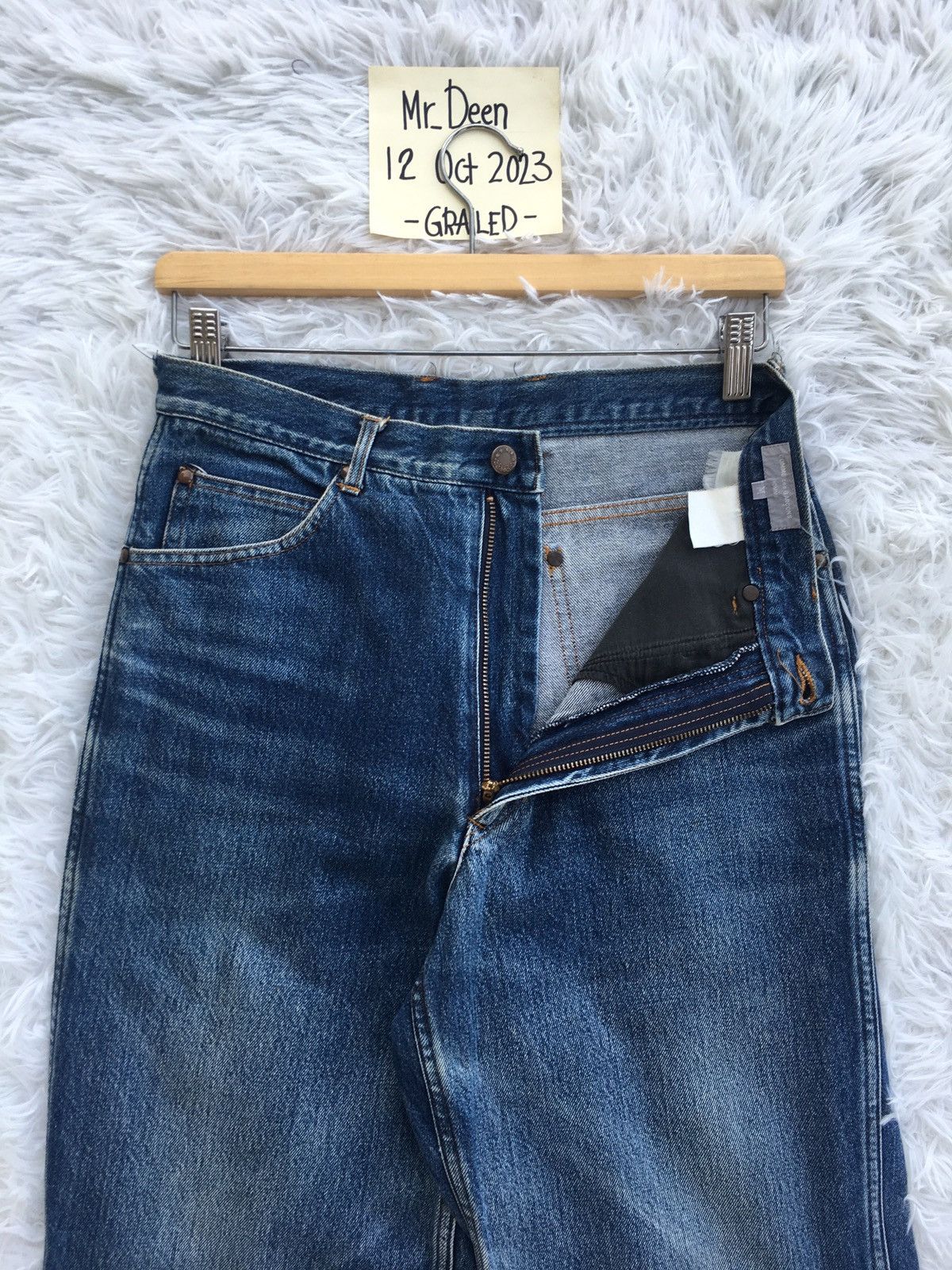 Comme des Garcons Rare CDG Comme Des Garcons Homme Classic Straight Cut Jean Size US 29 - 7 Thumbnail