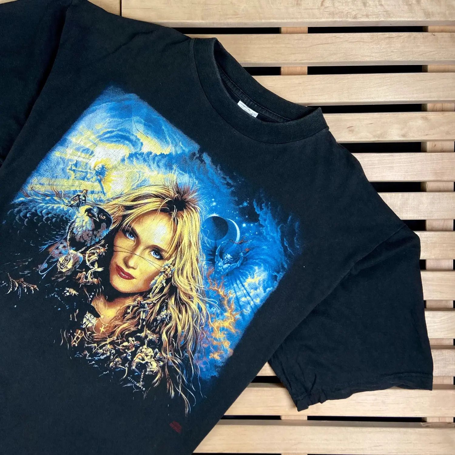 Band Tees Mens Vintage T Shirt Doro Tour 1993 Size XL Size US XL / EU 56 / 4 - 2 Thumbnail