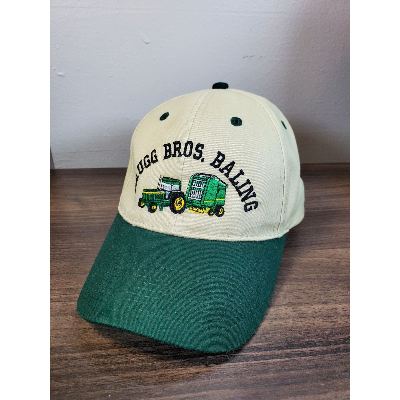 Otto × Vintage Zaugg Brothers Baling Hat Cap John Deere Farming Ag Tractor Size ONE SIZE - 9 Thumbnail