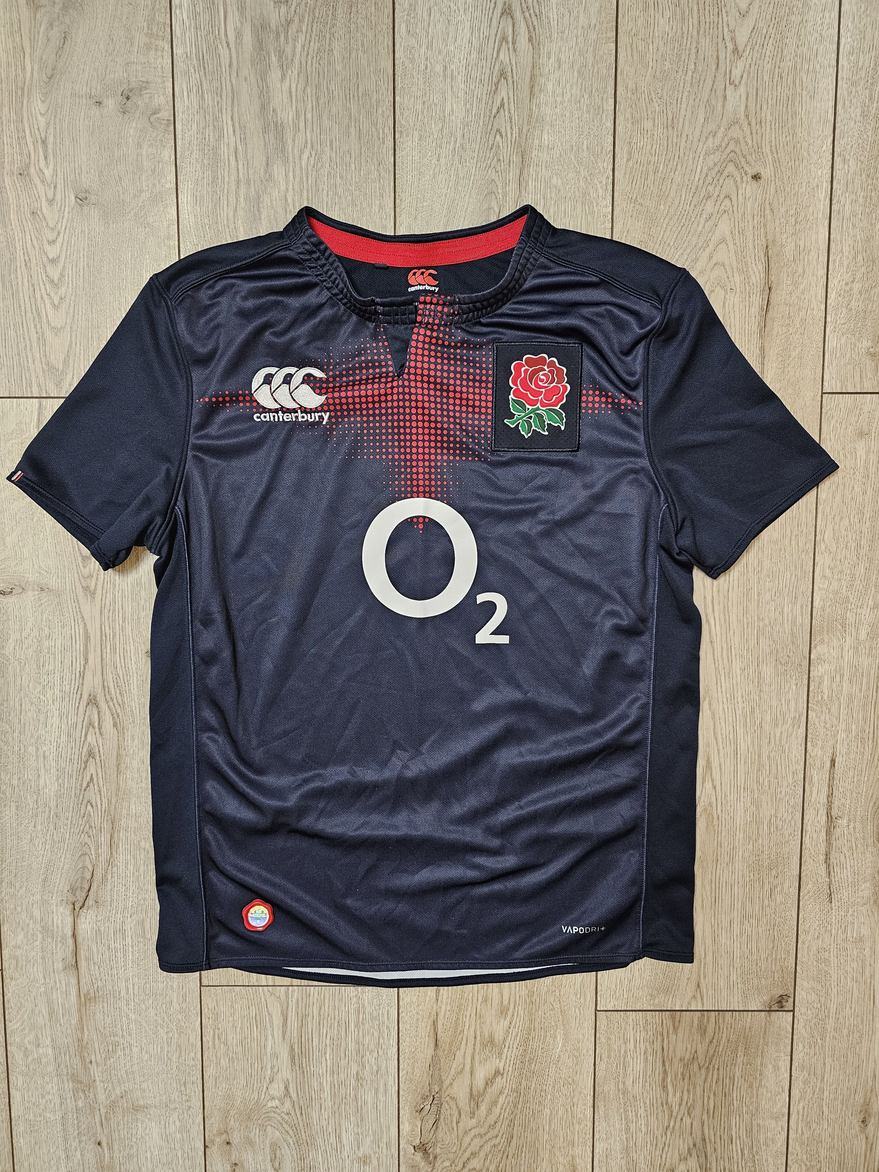 Canterbury of New Zealand ENGLAND RUGBY SHIRT RUGBY JERSEY RARE BLACK JERSEY Size US L / EU 52-54 / 3 - 1 Thumbnail
