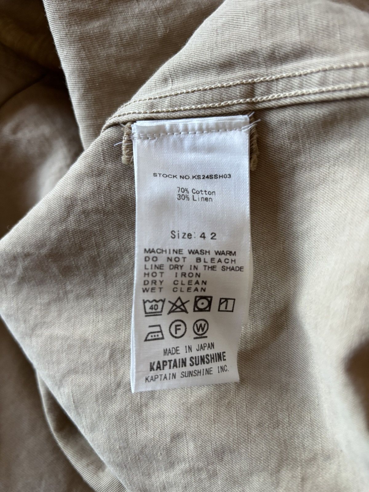 Kaptain Sunshine Kaptain sunshine work shirt Size US L / EU 52-54 / 3 - 5 Thumbnail