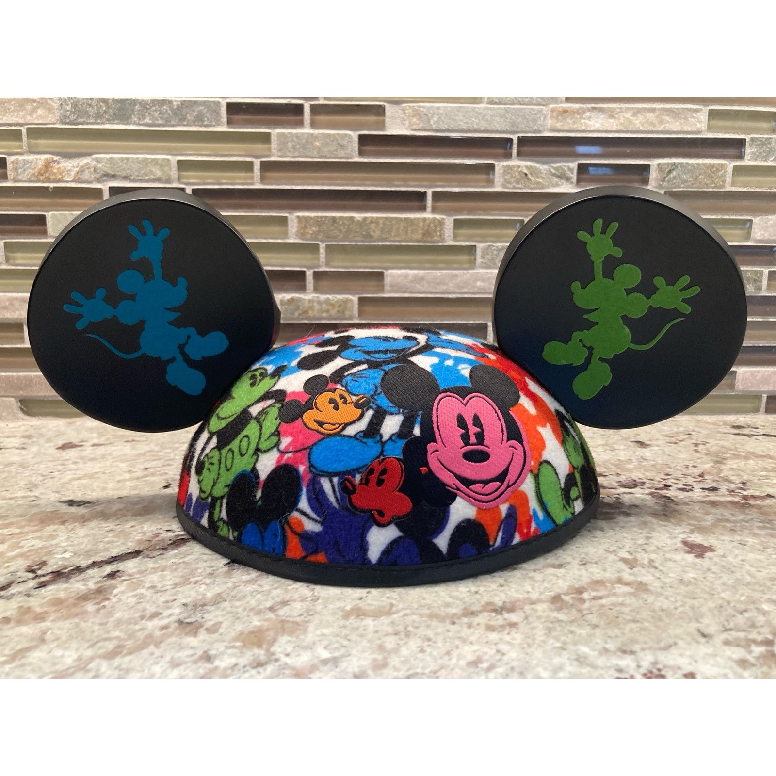 Disney Disneyland Disney World Parks Multi Color Mickey Mouse Ears Size ONE SIZE - 1 Thumbnail