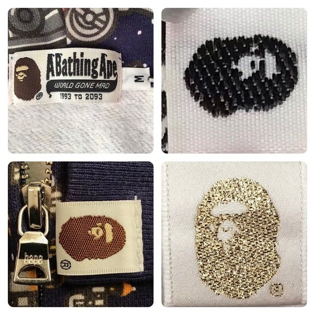Bape × Nigo × Star Wars BAPE × Star Wars Milo full zip hoodie a bathing ape NIGO Size US M / EU 48-50 / 2 - 8 Thumbnail