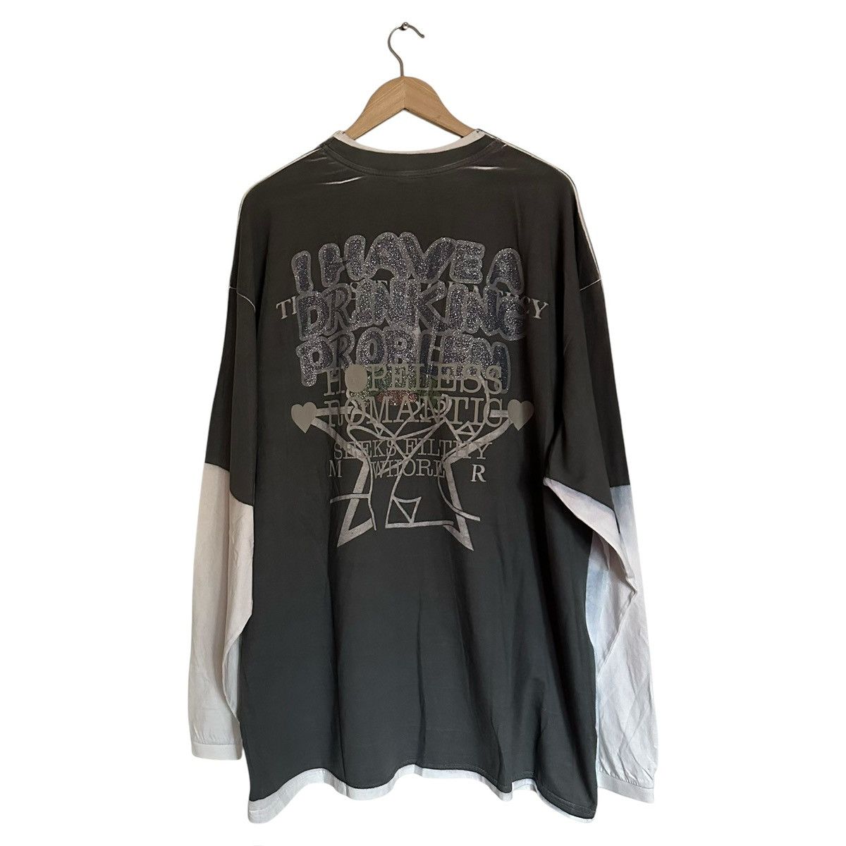 Vetements Vetements Charles Manson Trompe L’oeil Longsleeve Tee AW18 Size US S / EU 44-46 / 1 - 2 Thumbnail