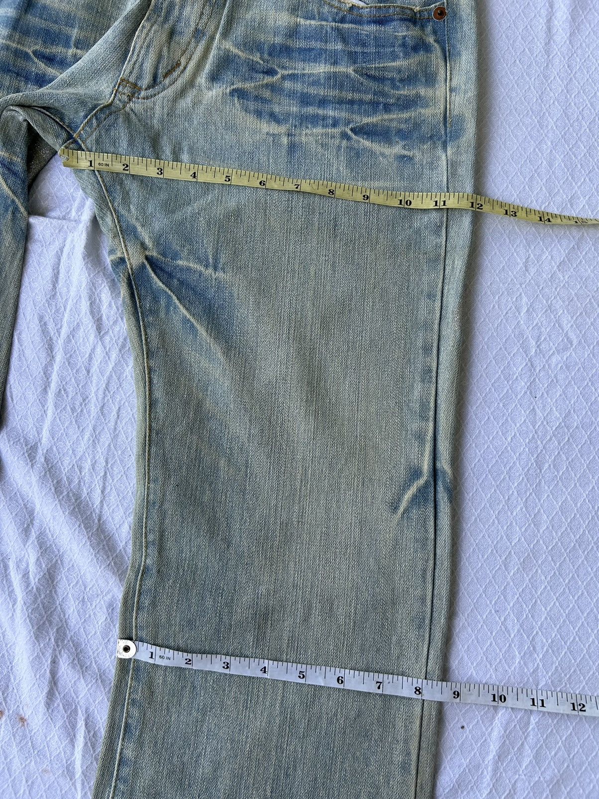 If Six Was Nine 💸BINDINGOFFER💸Limited japanese faded wash dragon denim jeans Size US 34 / EU 50 - 13 Thumbnail