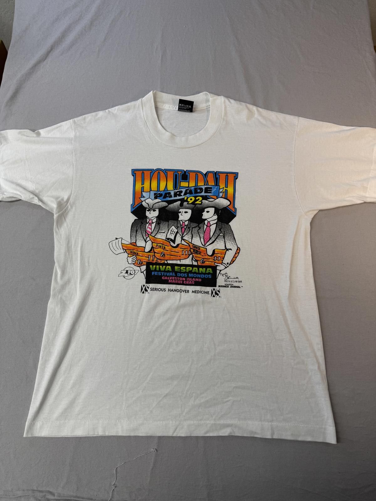 Other VTG Houston Rodeo Parade T-shirt Hou Dah Parade 1992 Size US XL / EU 56 / 4 - 1 Thumbnail