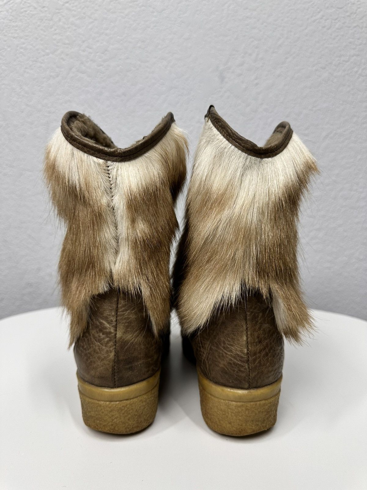 If Six Was Nine Vintage IfSixWasNine Leather Hight Boots Guidi AS 98 Tornado Size US 6 / IT 36 - 9 Thumbnail