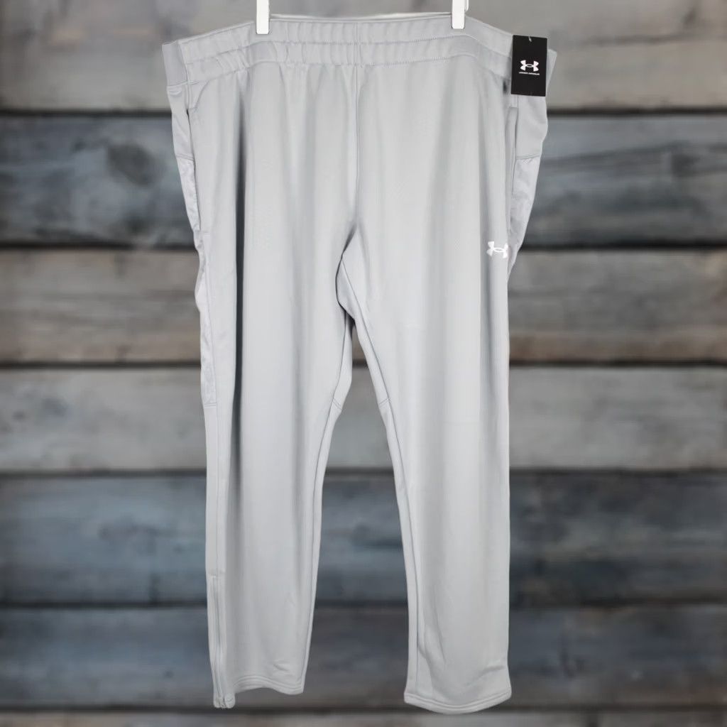 Under Armour Under Armour Men's Command Warm Up Pants 4XL Gray 1360715 011 Size US 39 - 1 Thumbnail