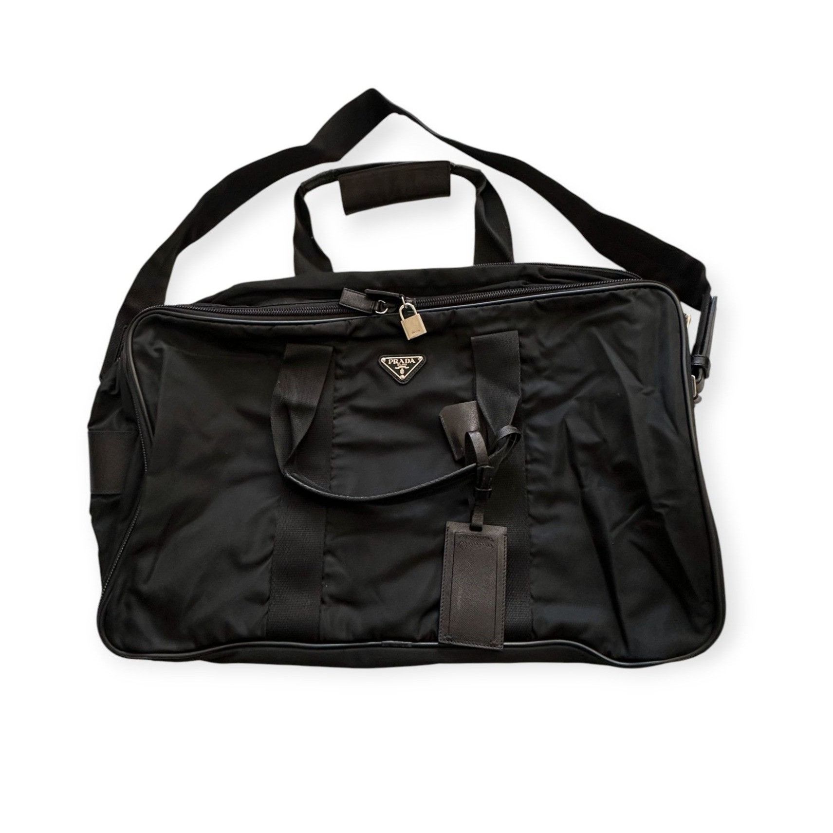 Prada Prada Viaggio V58 2-Way Nylon Travel Carry-On Bag Size ONE SIZE - 1 Thumbnail