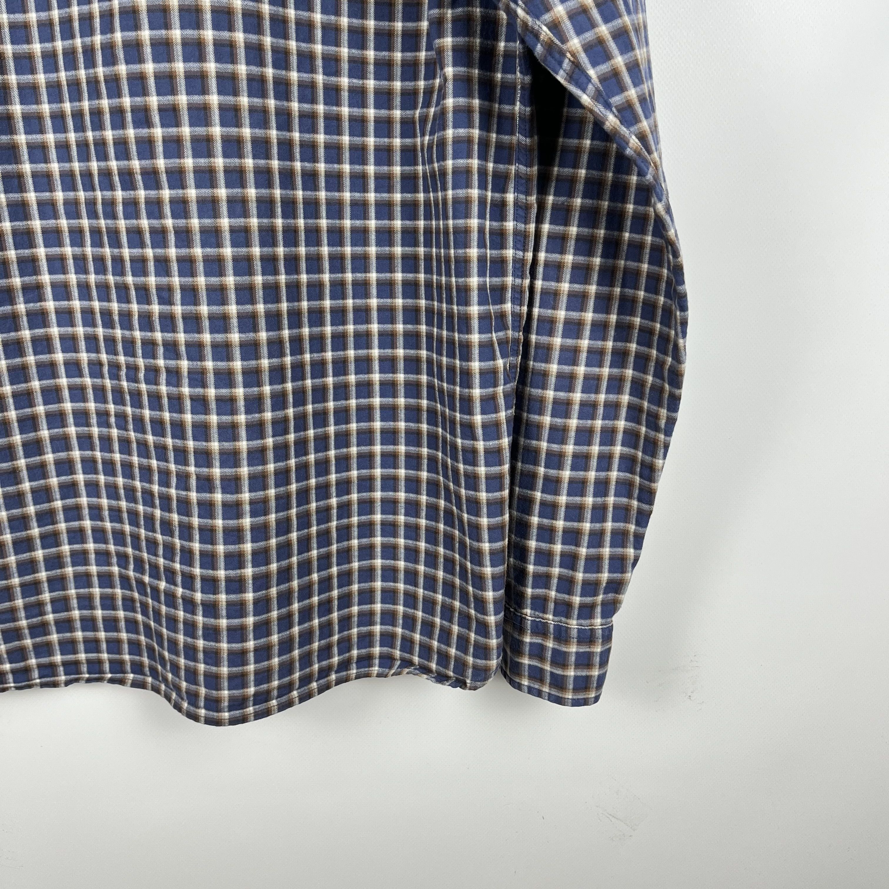 Allsaints Designer AllSaints Deming Long Sleeve Button Up Shirt Size US L / EU 52-54 / 3 - 17 Thumbnail
