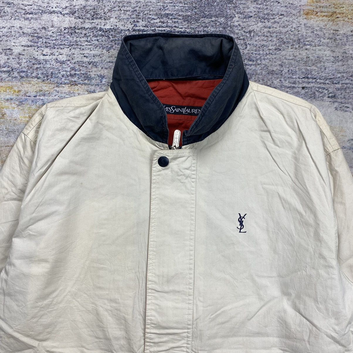 Yves Saint Laurent vintage 90s Yves saint laurent reversible jacket Size US M / EU 48-50 / 2 - 6 Thumbnail