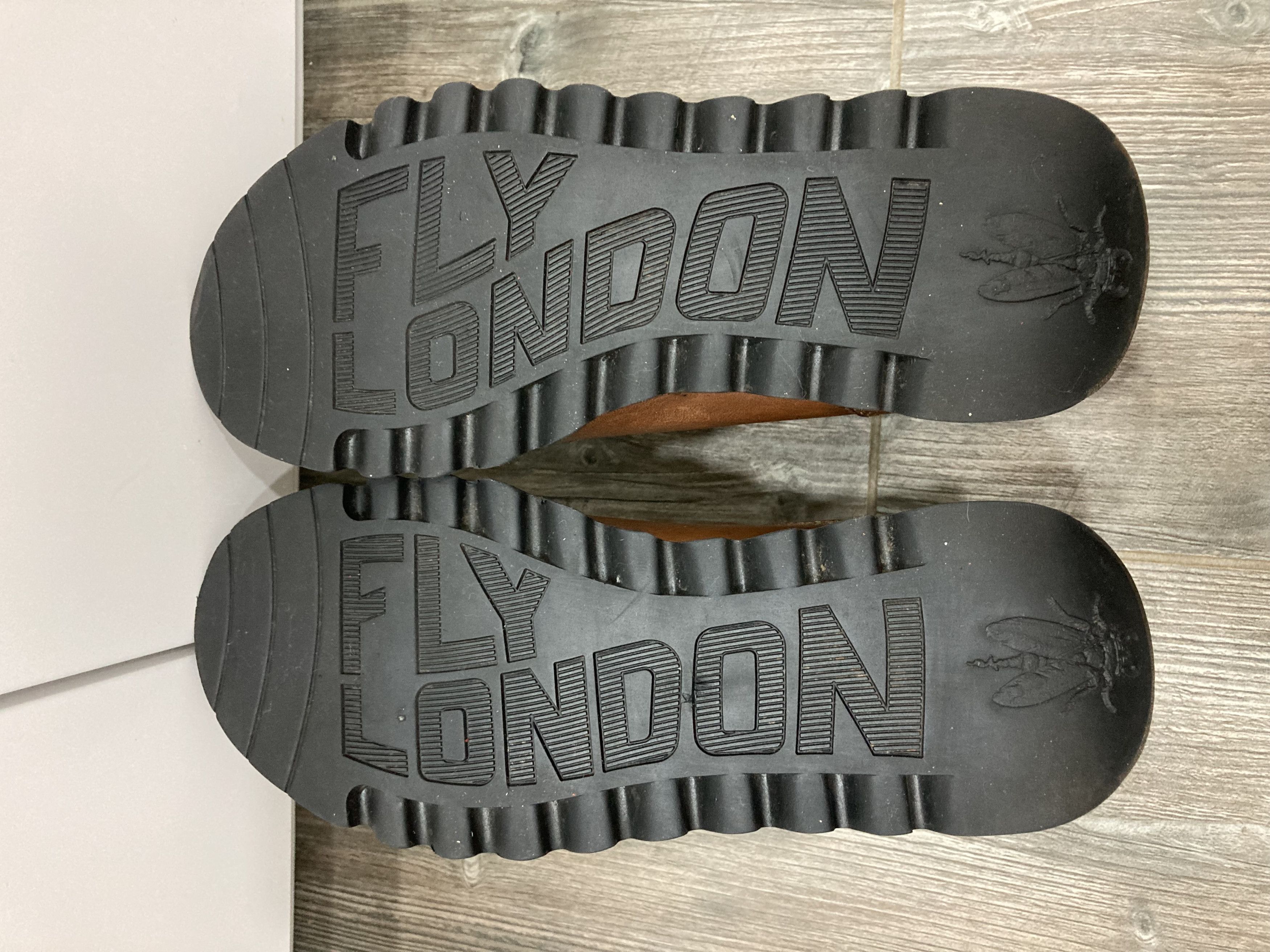 Fly London Fly London Camel Boots Chelsea Leather Ankle Casual Wedge Size US 9 / IT 39 - 8 Thumbnail