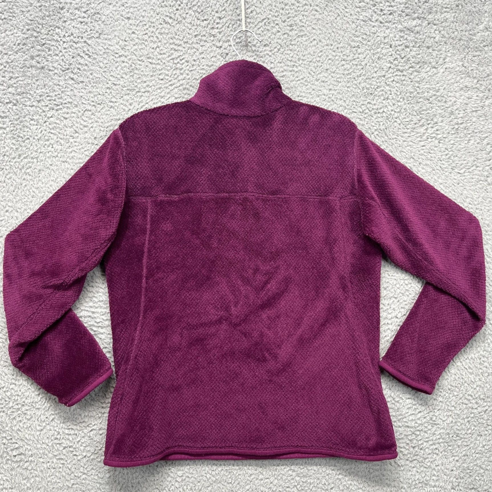 Patagonia Patagonia Re-Tool Snap-T Pullover Jacket Womens XL Ikat Purple Fleece 25442 Size XL / US 12-14 / IT 48-50 - 6 Thumbnail