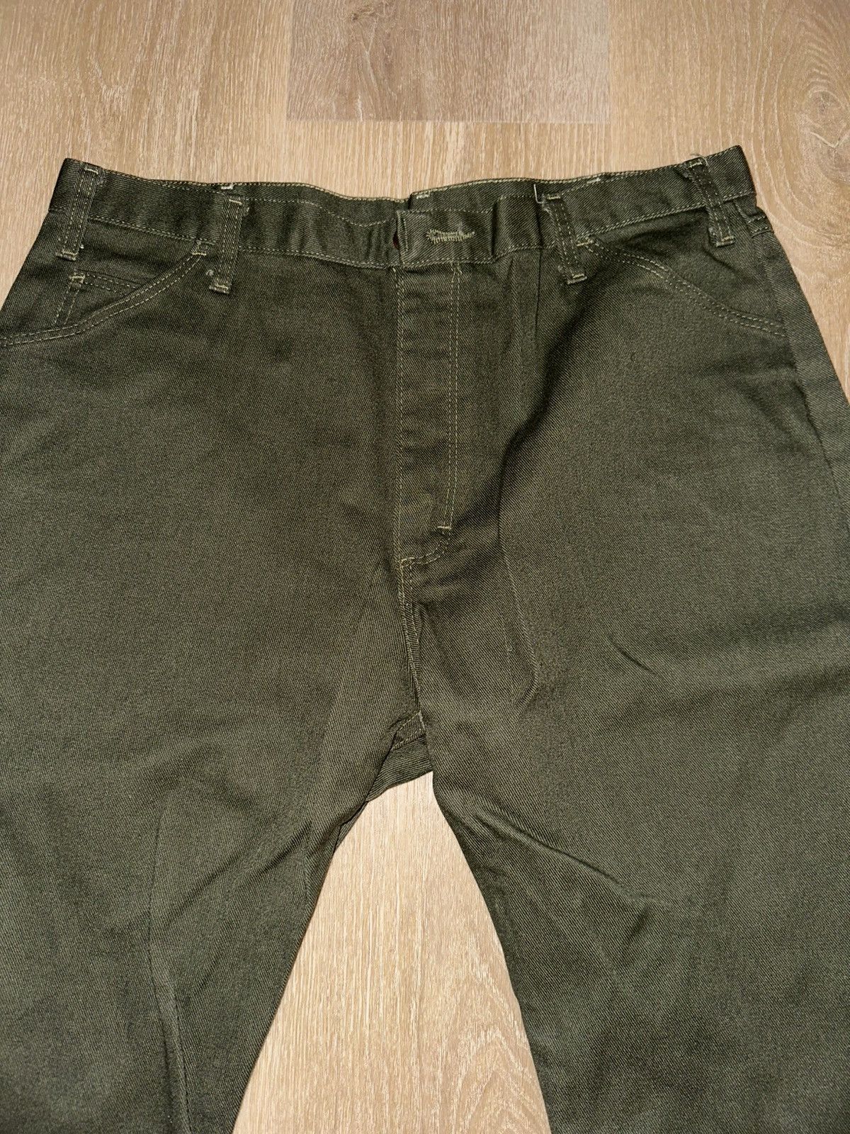 Other VF Imagewear Mens Denim Green Jeans Workwear Pants Size 38R Size US 38 / EU 54 - 3 Thumbnail