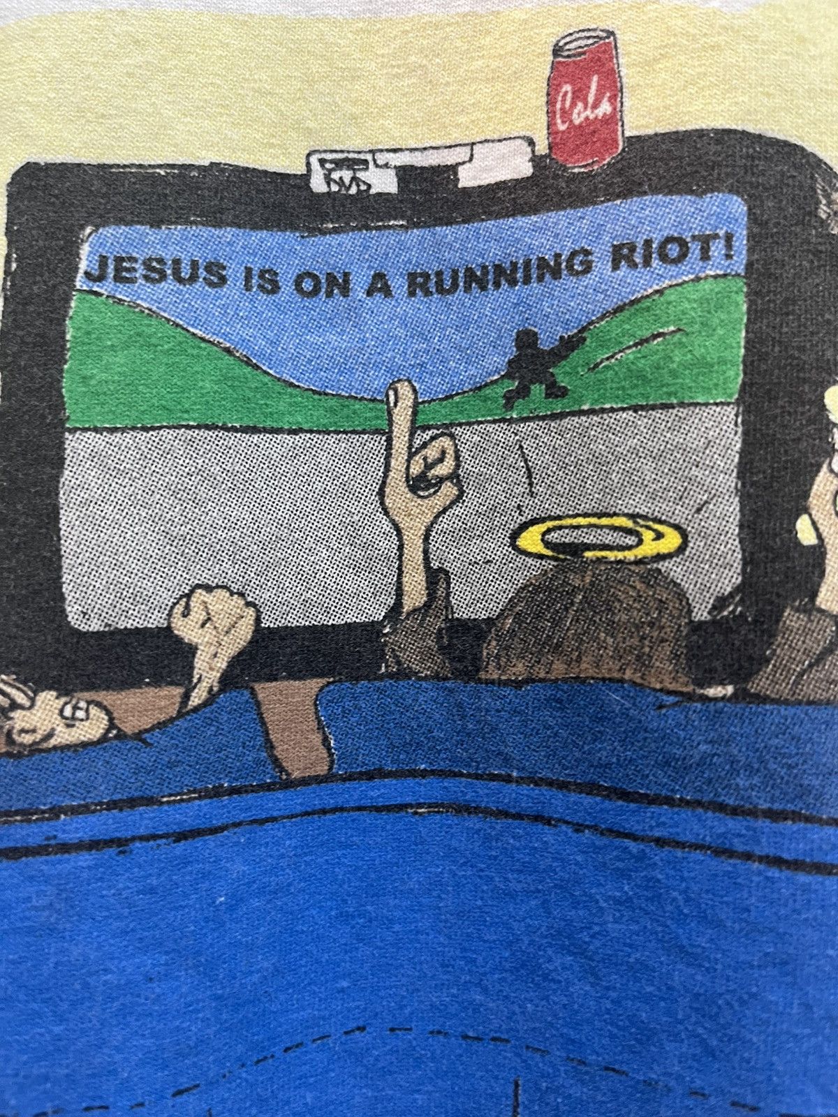 Vintage IF JESUS WAS HERE TODAY…… Size US L / EU 52-54 / 3 - 3 Thumbnail