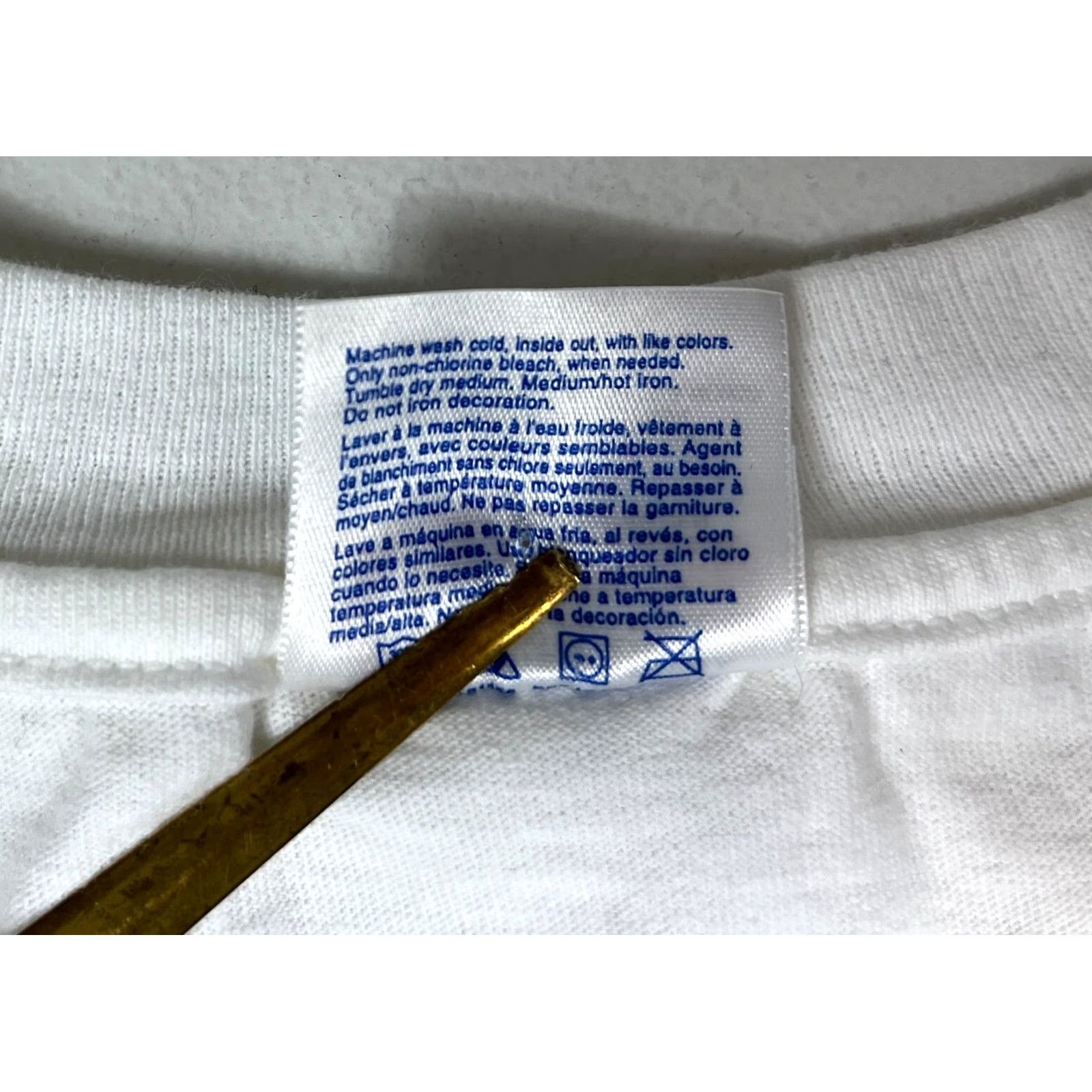 Hanes VINTAGE Elvis Presley T-Shirt Music Superstar XL Men White Hanes 1999 1990s Shirt Rock Men's Fashion Casual Graphics Size US XL / EU 56 / 4 - 6 Thumbnail
