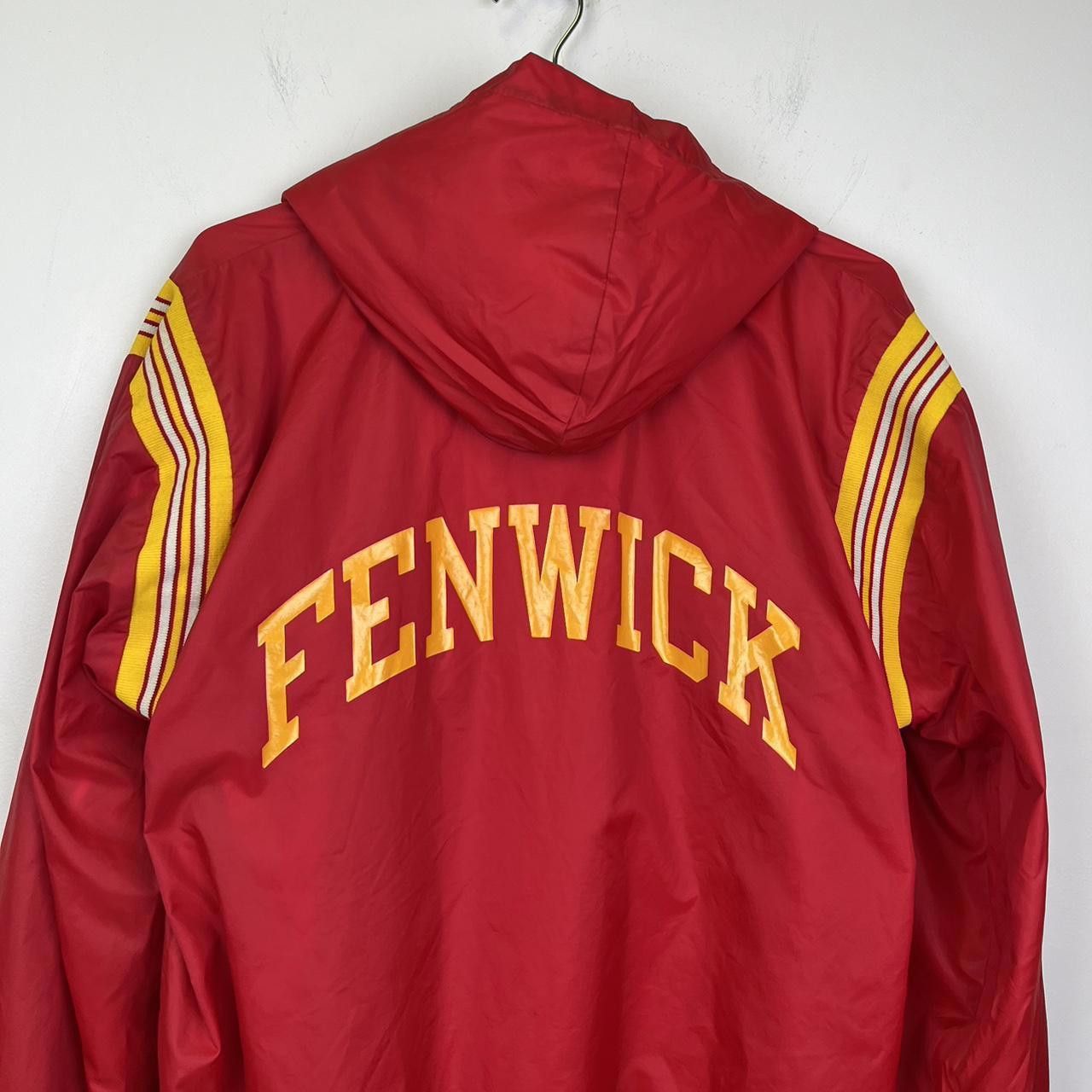 Champion Vintage Fenwick Falcons Pullover Jacket - Red & Yellow Size US M / EU 48-50 / 2 - 3 Thumbnail