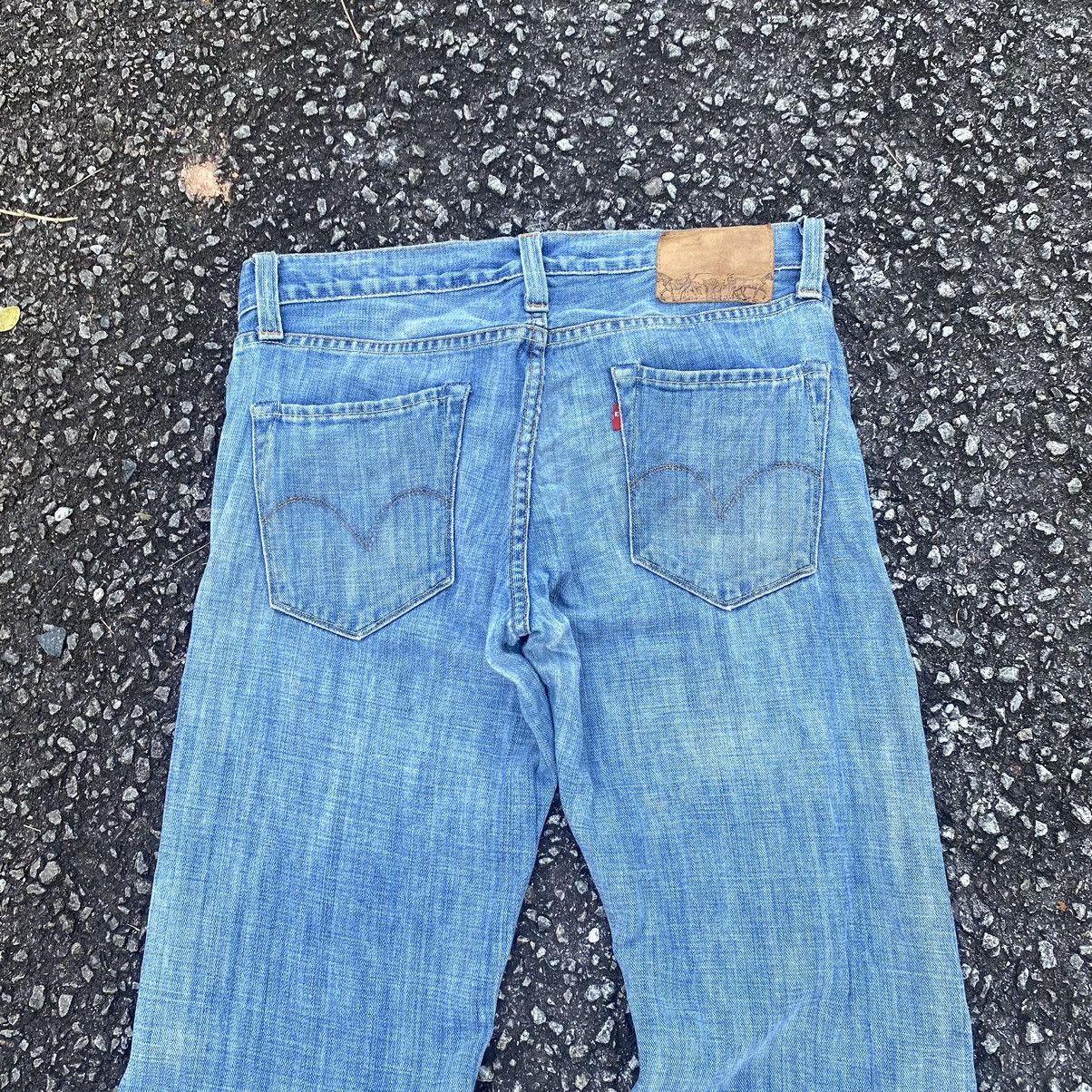 Handmade × Levi's × Vintage Vintage Levis Capital E Hesher Boot Flare Denim Jeans Size US 31 - 11 Thumbnail