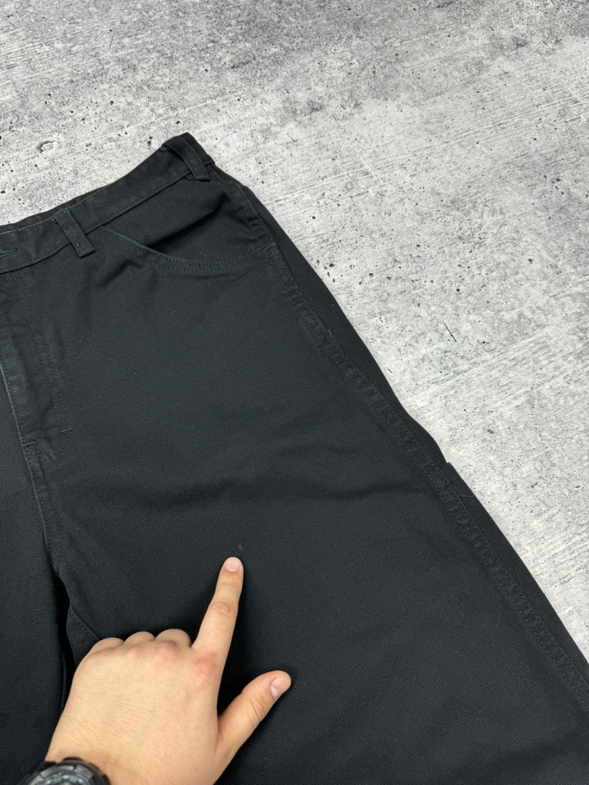 A.P.C. Vintage APC Y2K Style Wide Carpenter Jeans Pants Trousers Size US 32 / EU 48 - 7 Thumbnail