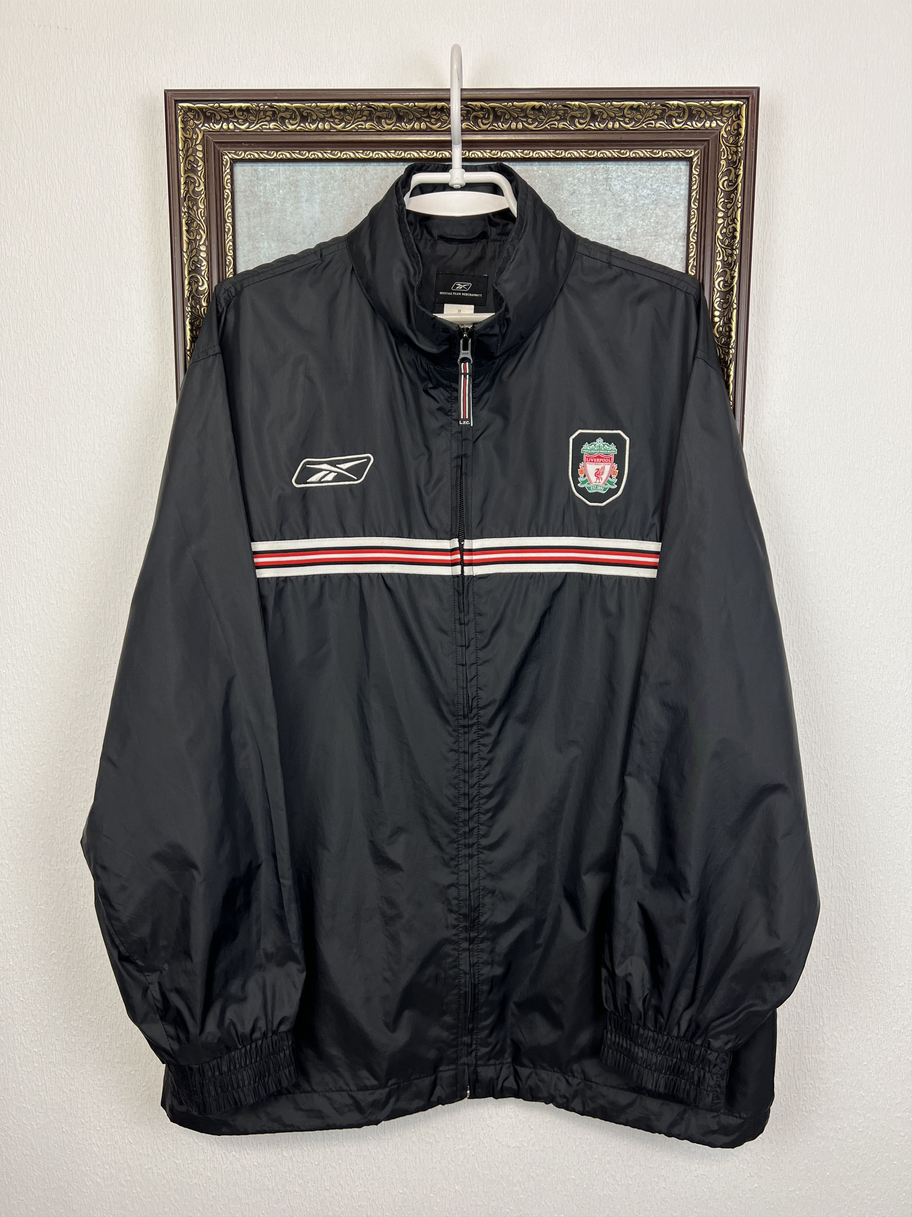Reebok Liverpool Football Train Jacket Windbreaker Track Top Size US M / EU 48-50 / 2 - 1 Thumbnail