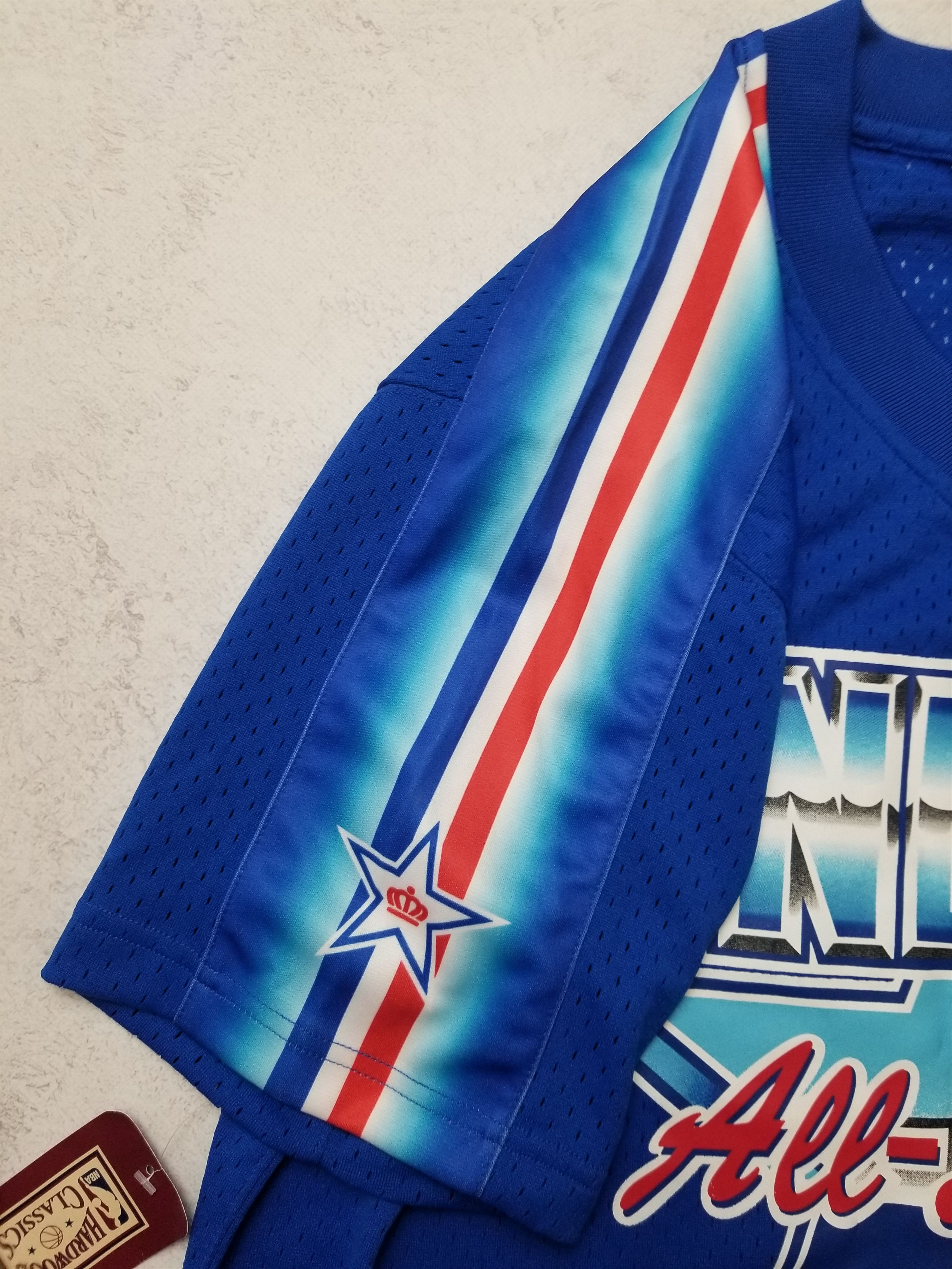 Mitchell & Ness MITCHELL & NESS NBA HWC ALL-STAR 1991 CHARLOTTE JERSEY Size US L / EU 52-54 / 3 - 8 Thumbnail