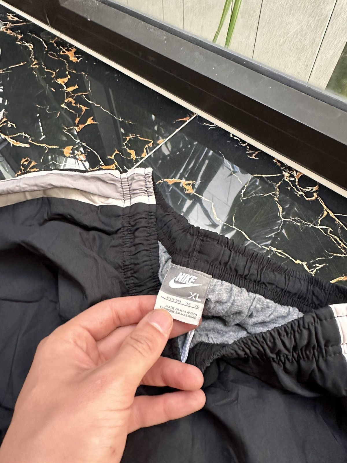 Nike × Vintage NIKE VINTAGE BASIC LOGO STREETWEAR SWEATPANTS Size US 31 - 4 Thumbnail