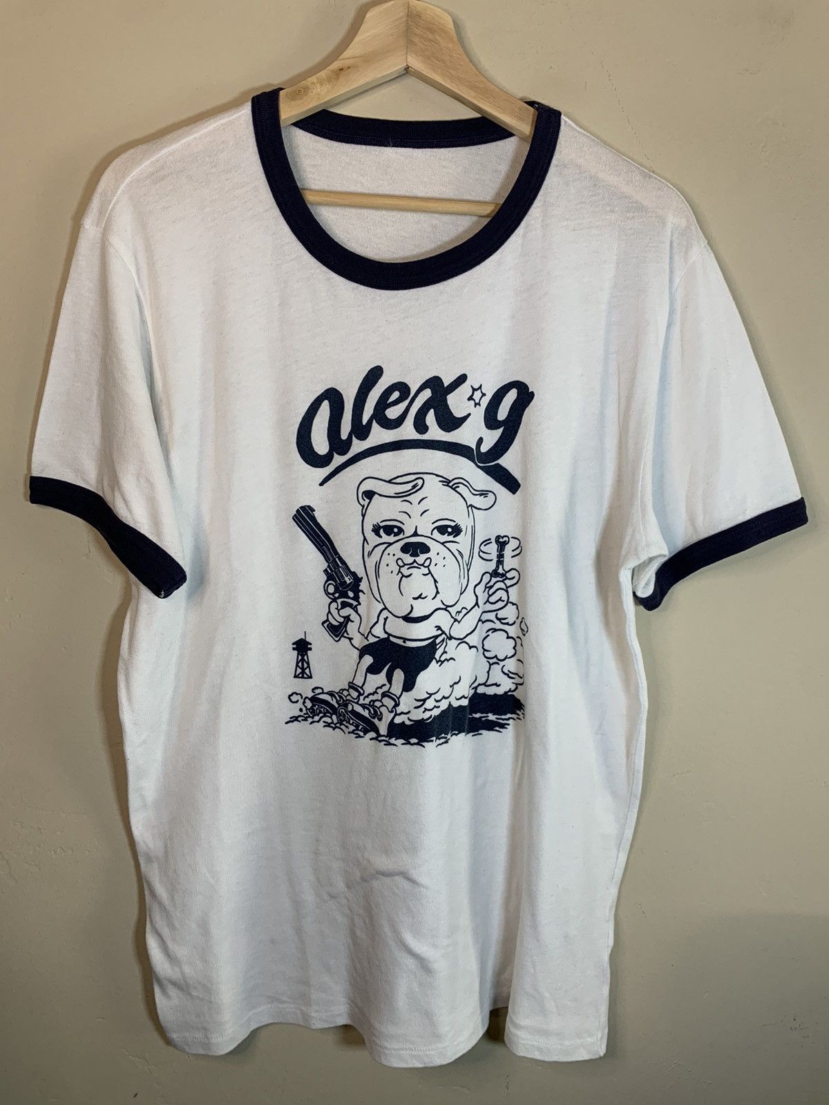 Band Tees *RARE* Sandy Alex G Dog Revolver Band Tour Art T-Shirt Size US L / EU 52-54 / 3 - 1 Thumbnail