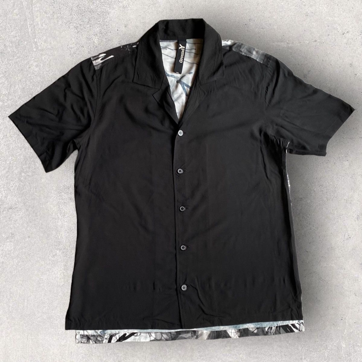 Yohji Yamamoto Sample Ground Y Oversized Rayon Shirt Size US M / EU 48-50 / 2 - 5 Thumbnail