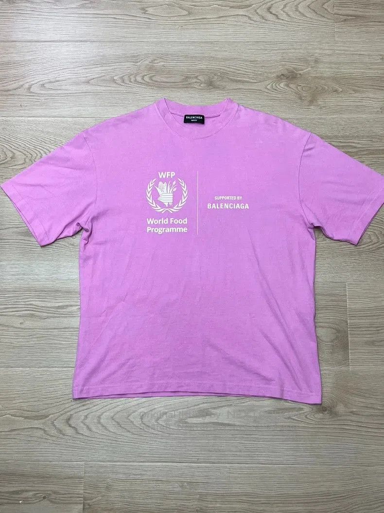 Balenciaga Balenciaga WFP Wheat Ear Short Sleeve Tee. Size US S / EU 44-46 / 1 - 1 Thumbnail