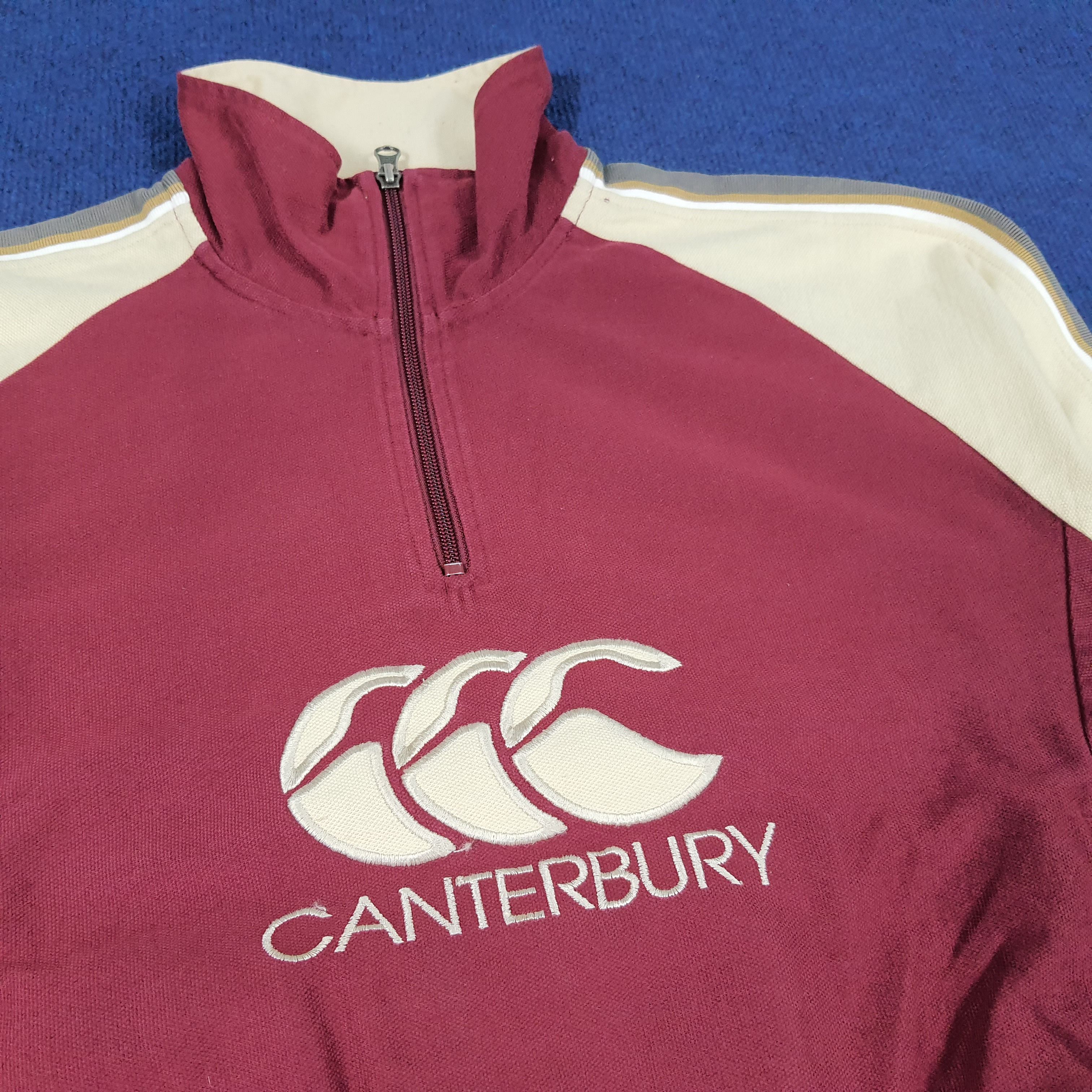 Canterbury of New Zealand × Vintage Vintage Canterbury of New Zealand Raglan Style Half Zipper Size US M / EU 48-50 / 2 - 2 Thumbnail