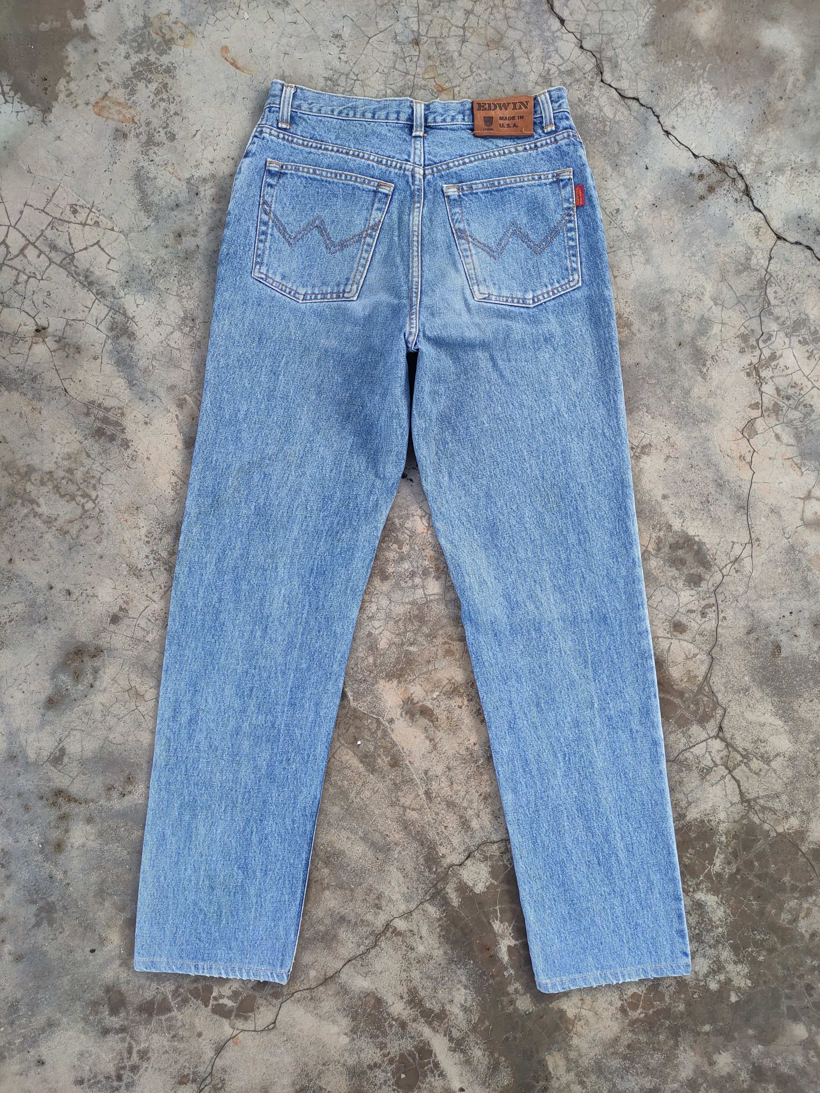 Edwin Edwin vintage made in USA faded jean denim pants Size US 32 / EU 48 - 1 Thumbnail