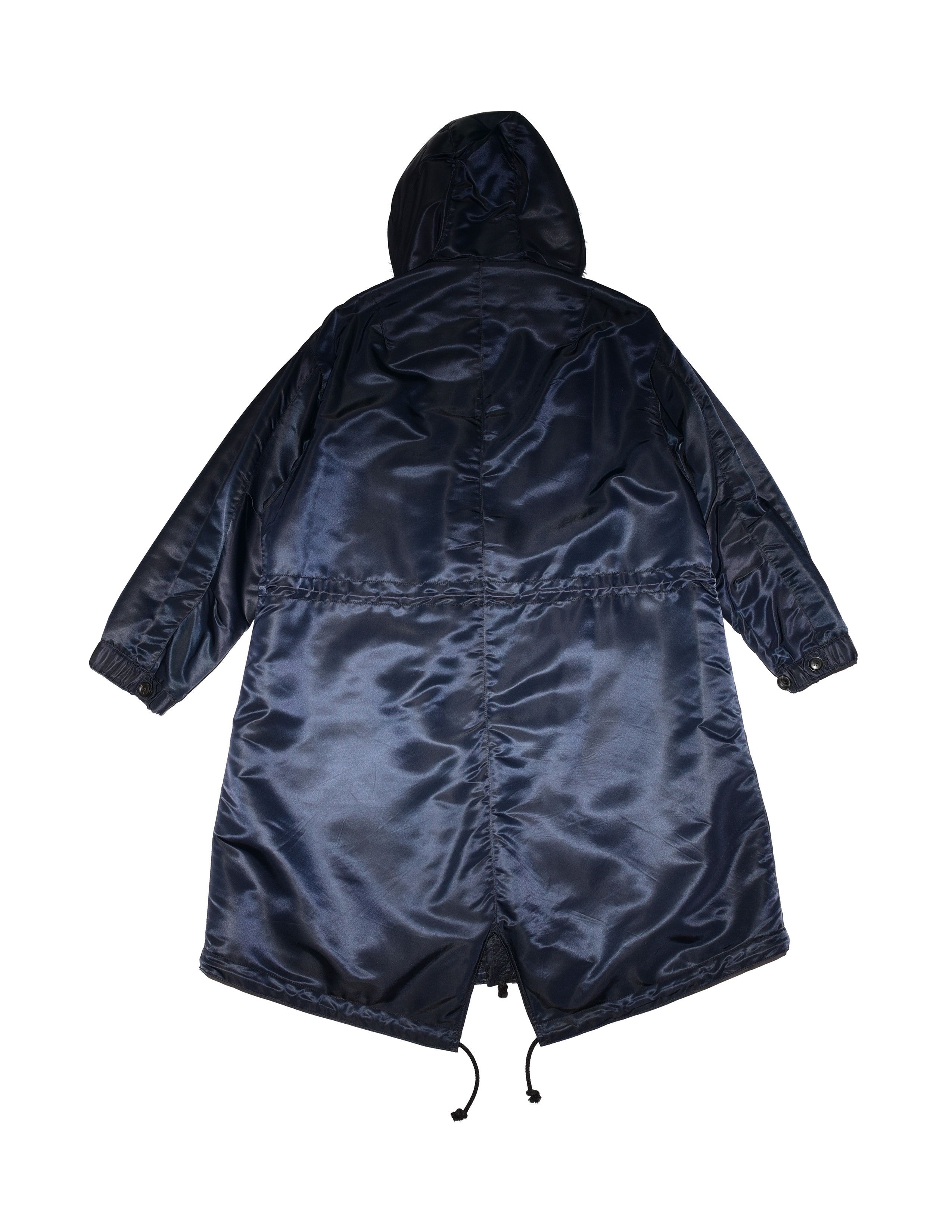 Yohji Yamamoto Yohji Yamamoto M-51 Nylon Twill Big Mod Parka Size US XXL / EU 58 / 5 - 3 Thumbnail