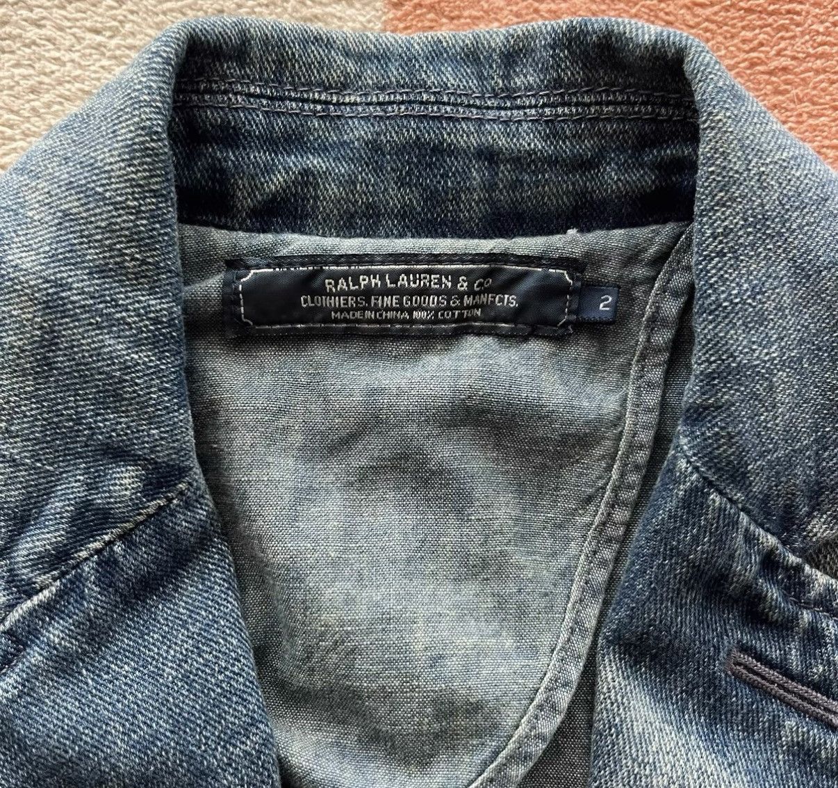 Polo Ralph Lauren Ralph Lauren Denim Jacket - Polo RL K22 Size XXS / US 00 / IT 34 - 4 Thumbnail