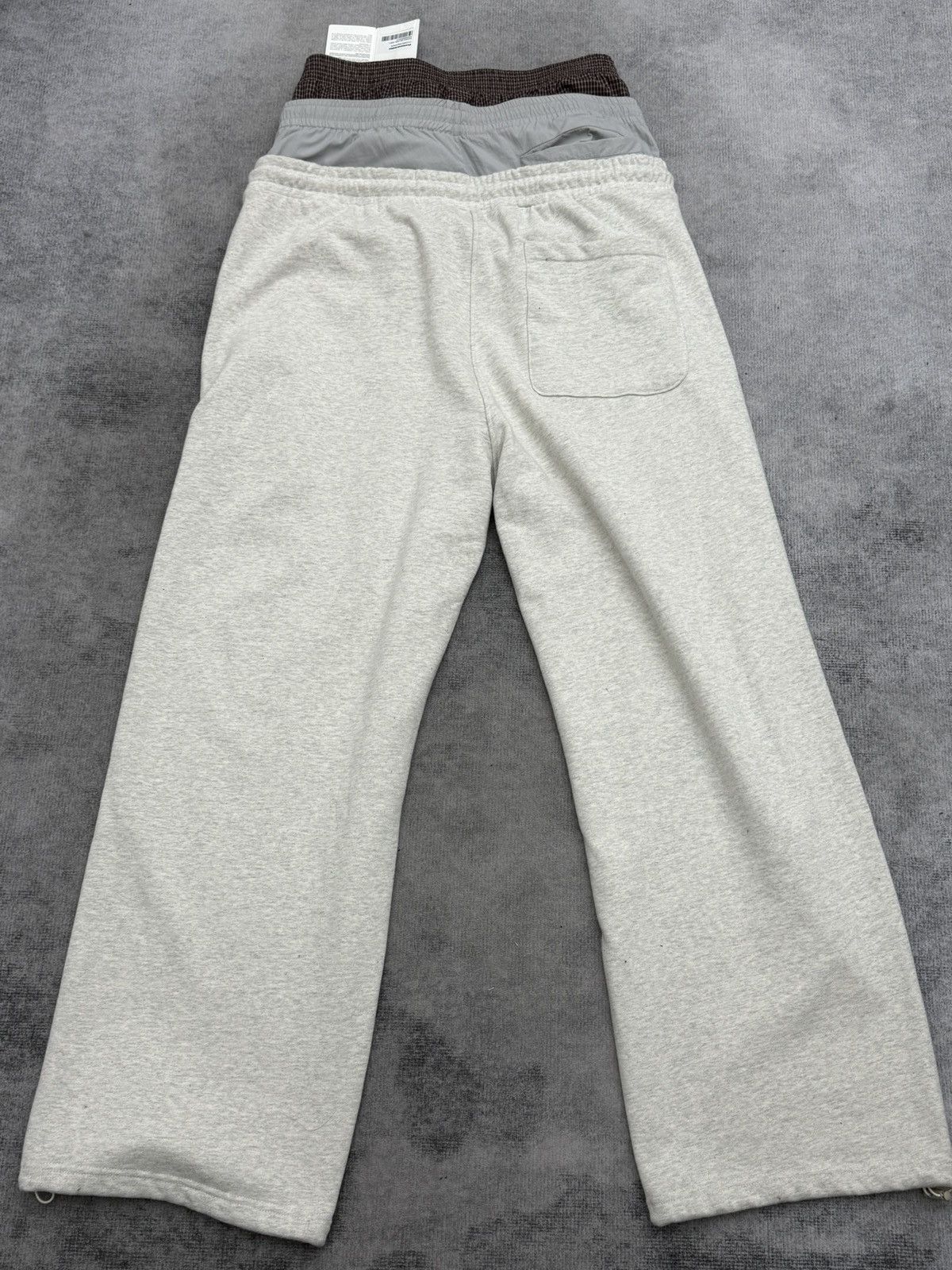 Protocol Index 3 LAYERED TRACK PANTS GRY PROTOCOL INDEX 3 LAYERED 