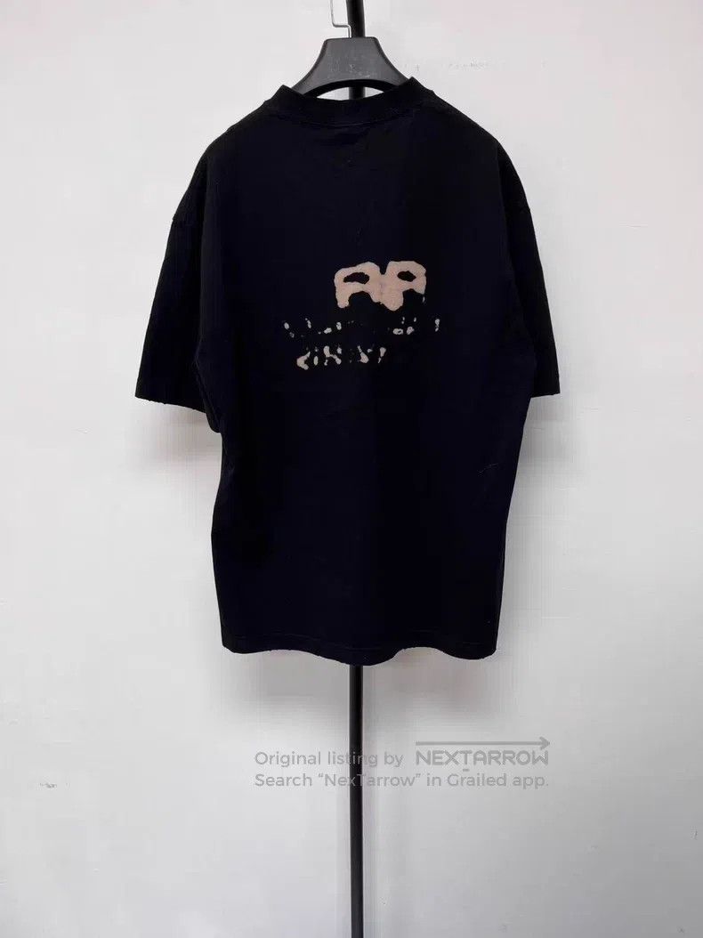 Balenciaga Balenciaga Letter Printed Round Neck Short Sleeve T-Shirt Size US S / EU 44-46 / 1 - 2 Thumbnail