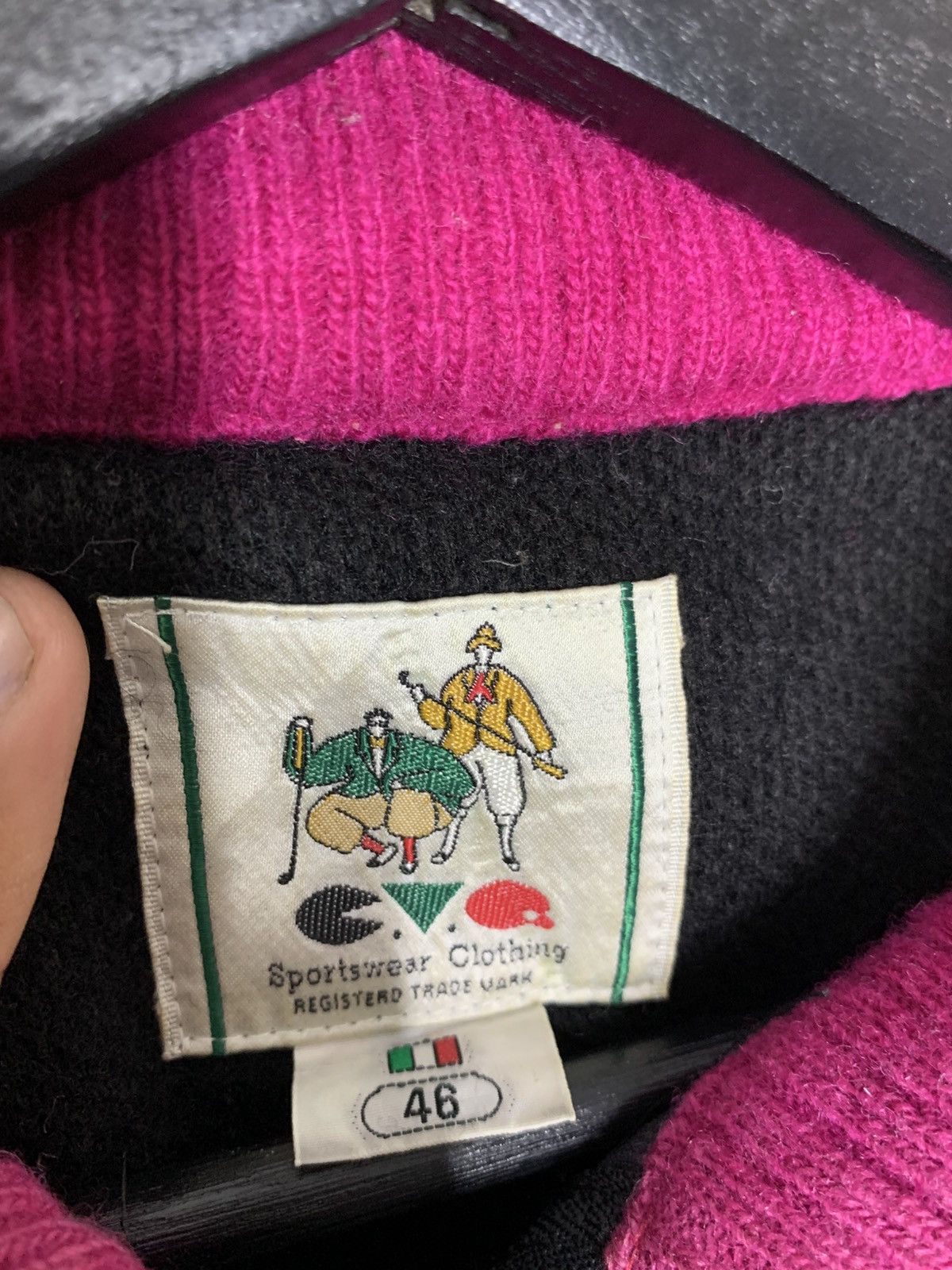 Vintage Vintage 80’s CDQ Golf Native Wool Ivy Sweatshirt Size US L / EU 52-54 / 3 - 7 Thumbnail
