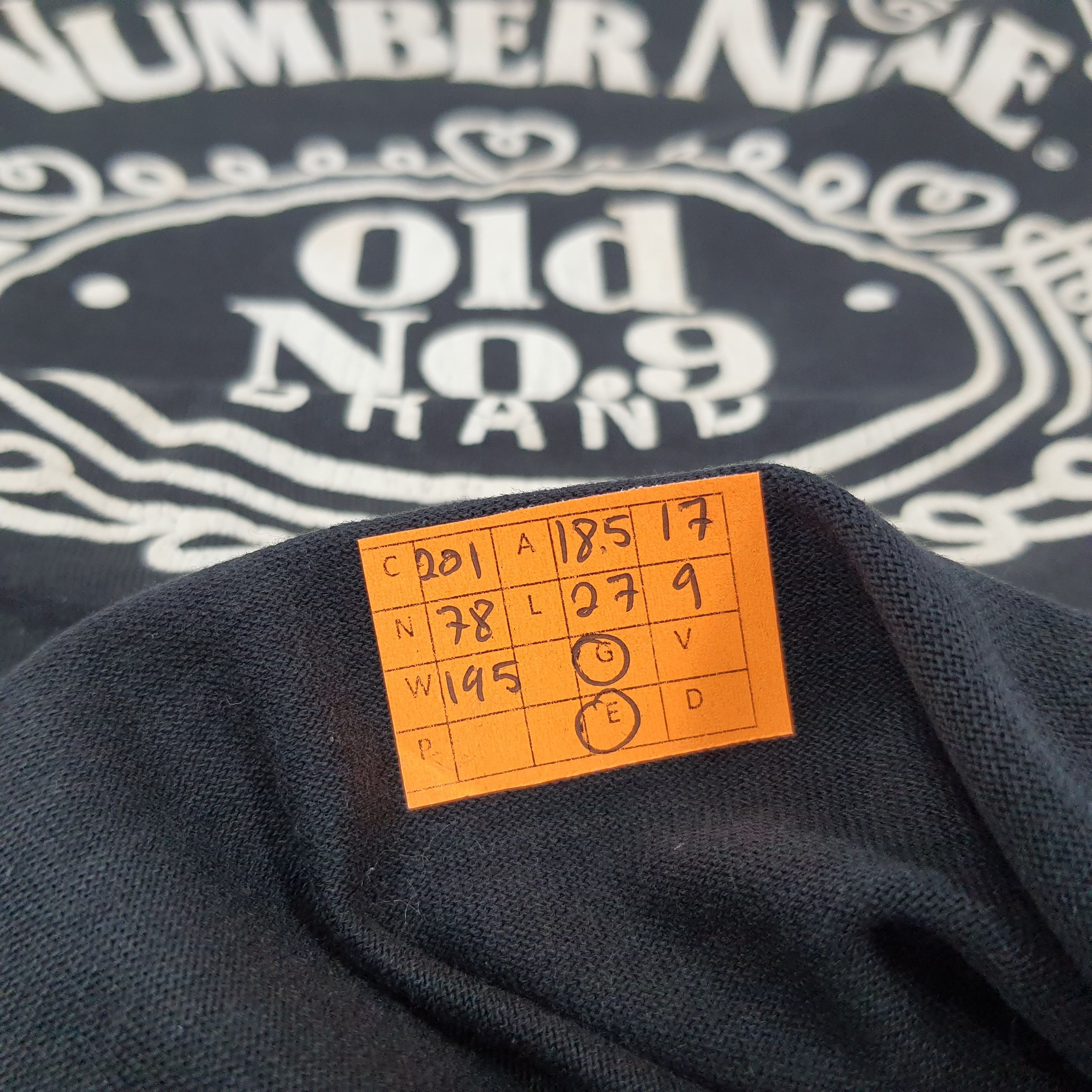 Japanese Brand × Number (N)ine × Vintage Vintage Number Nine Takahiro Miyashita Japan Brand T-shirt Size US S / EU 44-46 / 1 - 7 Thumbnail