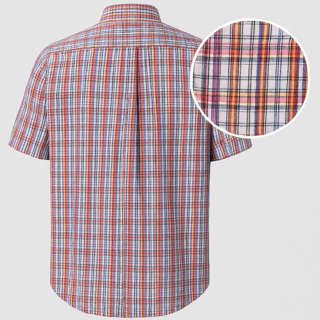 U.S. Polo Assn. U.S. Polo Assn. XXL Plaid Button-Down Shirt – Short Sleeve Size US XXL / EU 58 / 5 - 3 Thumbnail