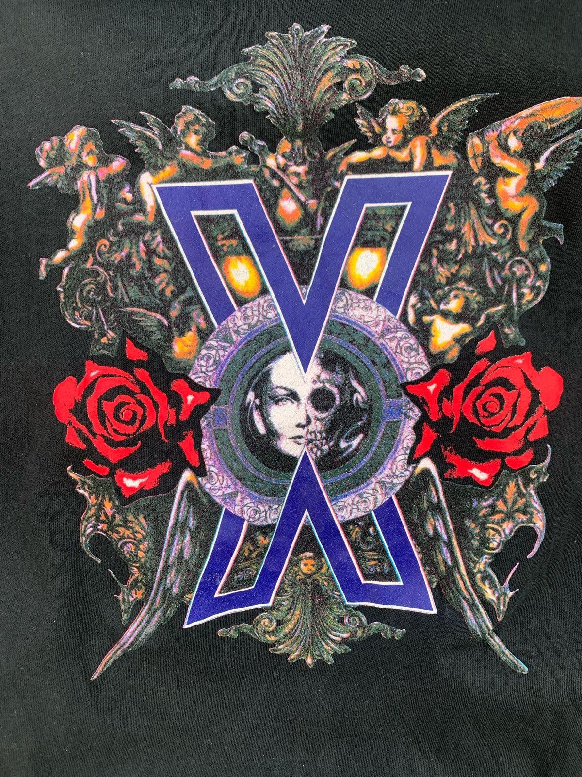 Band Tees X Japan Vintage Staff Tee 1991 Violence In Jealousy Tour Size US L / EU 52-54 / 3 - 2 Thumbnail