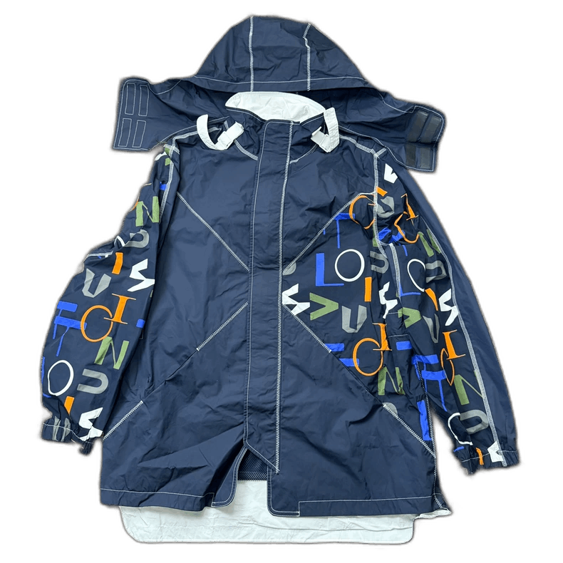 Louis Vuitton Louis Vuitton graphic print raincoat Size US XXL / EU 58 / 5 - 1 Thumbnail