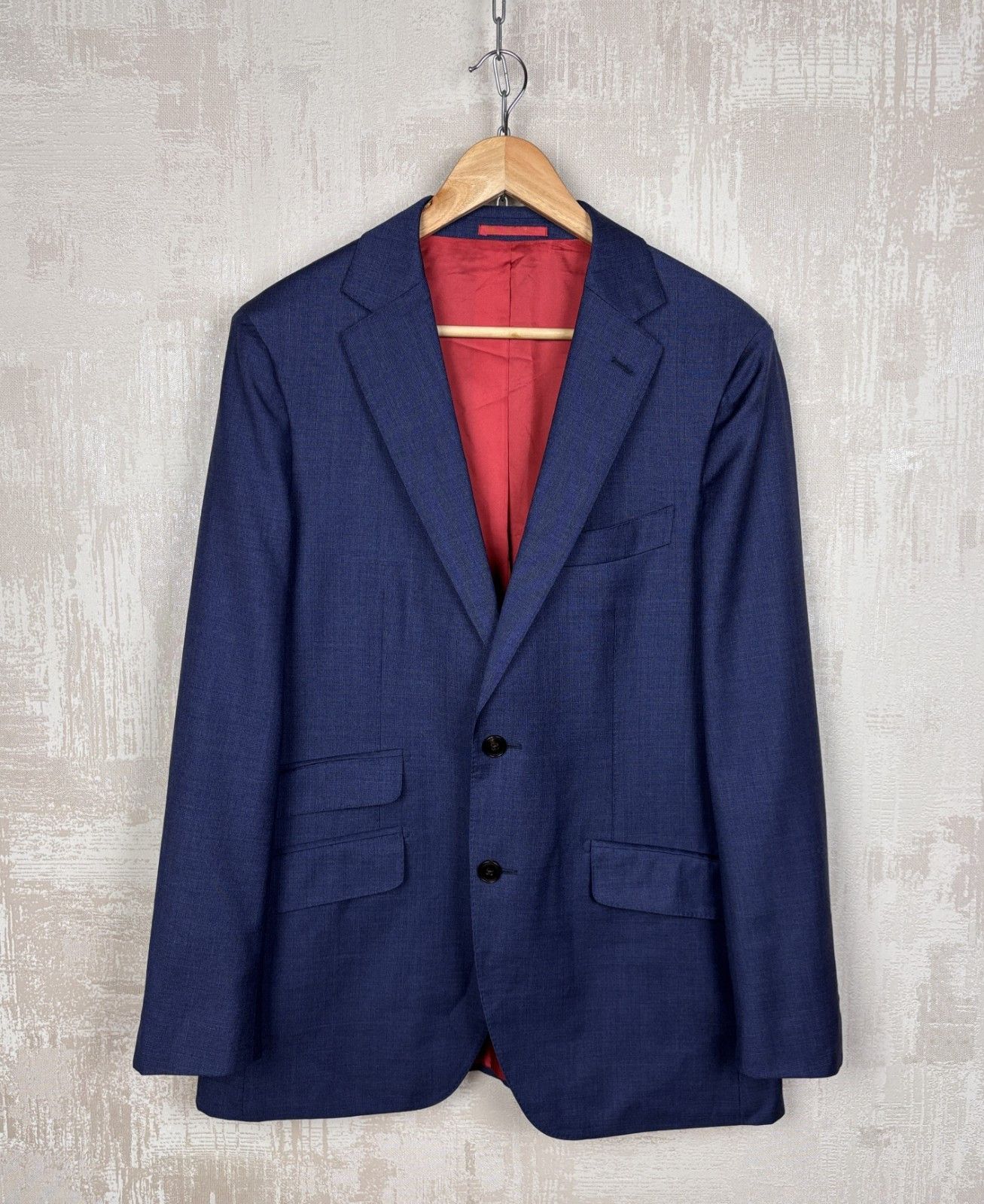 Suitsupply Suitsupply Sienna Single Breasted Wool Super 130's Blazer Size 40R - 3 Thumbnail