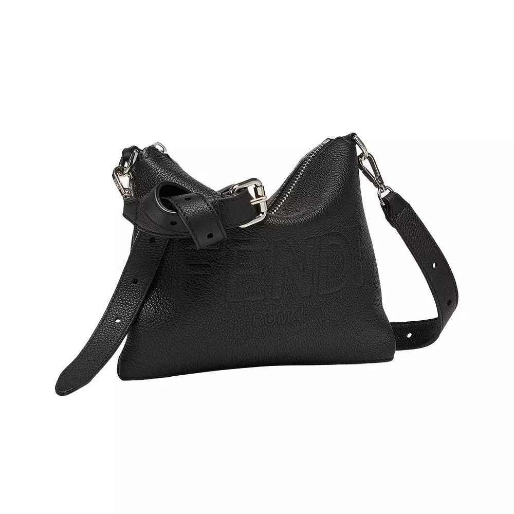 Fendi o1s1wg111224 Size: OS / Roma Leather Mini Bag in Black Size ONE SIZE - 2 Thumbnail