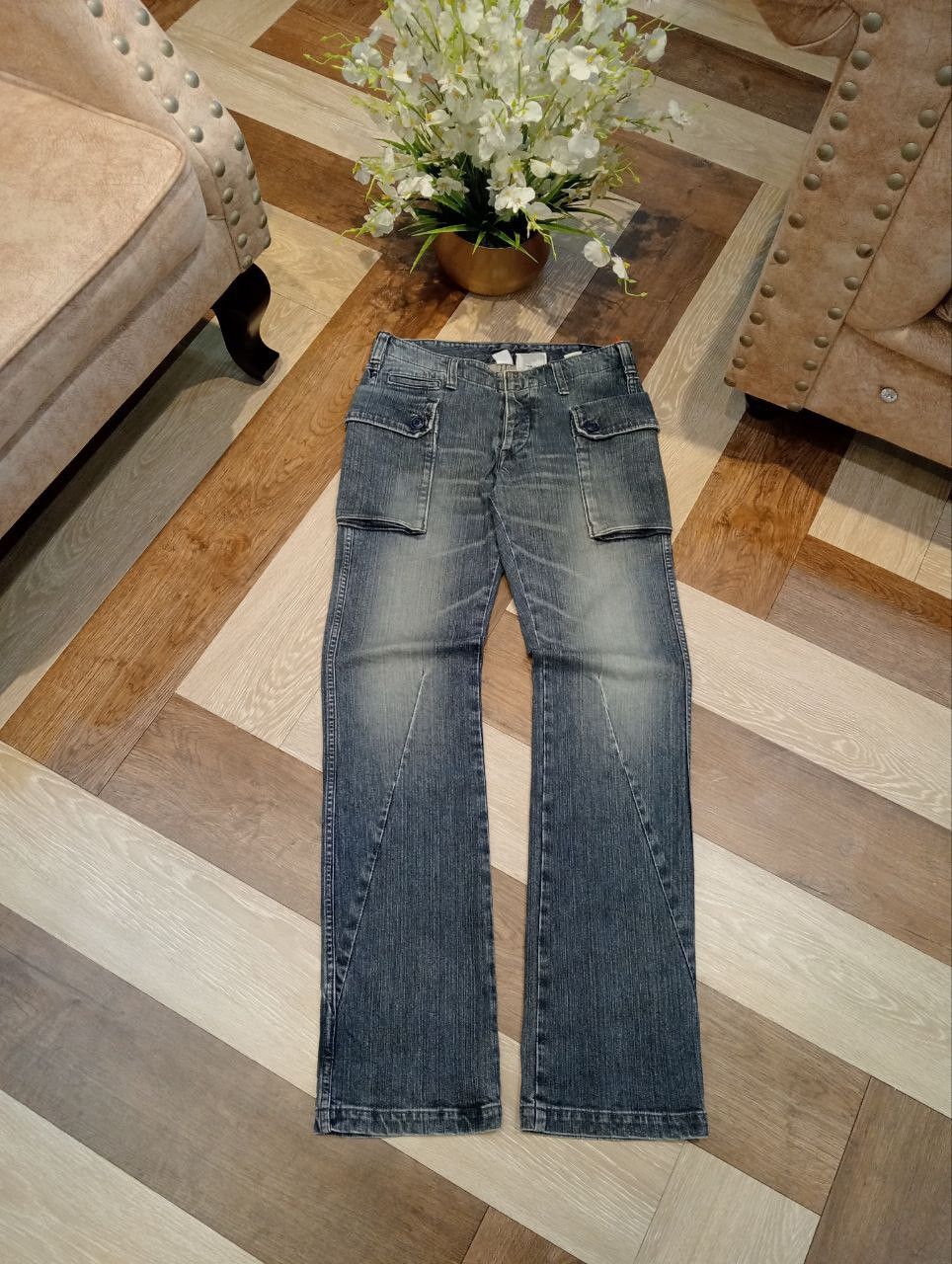 Japanese Brand QUADRO JAPAN STRETCH DENIM JEANS Size US 31 - 1 Thumbnail