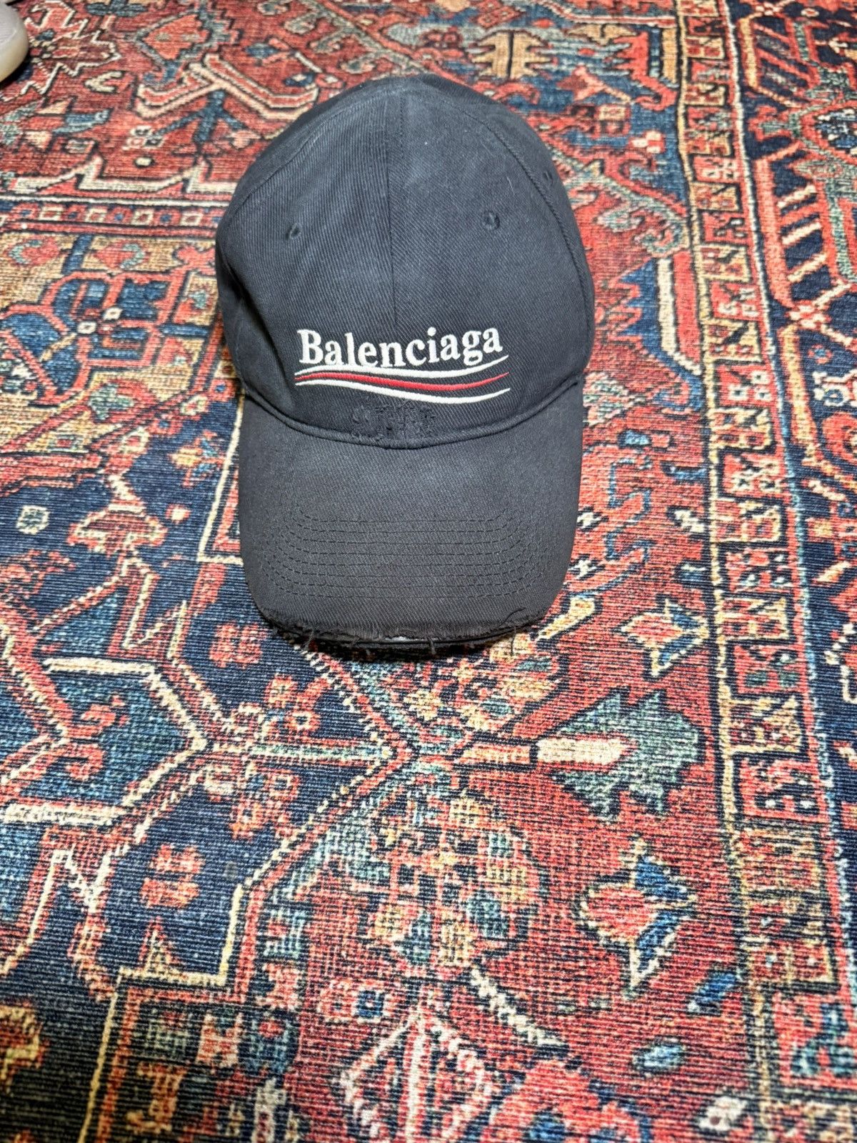 Balenciaga Distressed Hat