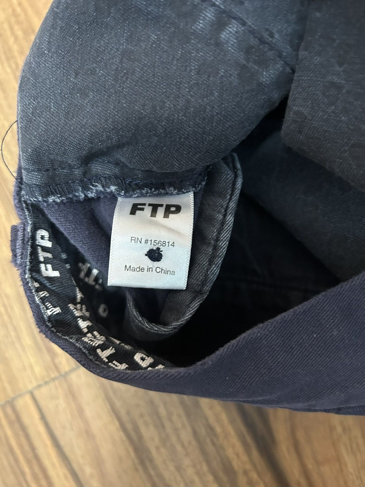 Fuck The Population FTP Navy Chino Pants FW21 Size 34 Size US 34 / EU 50 - 6 Thumbnail